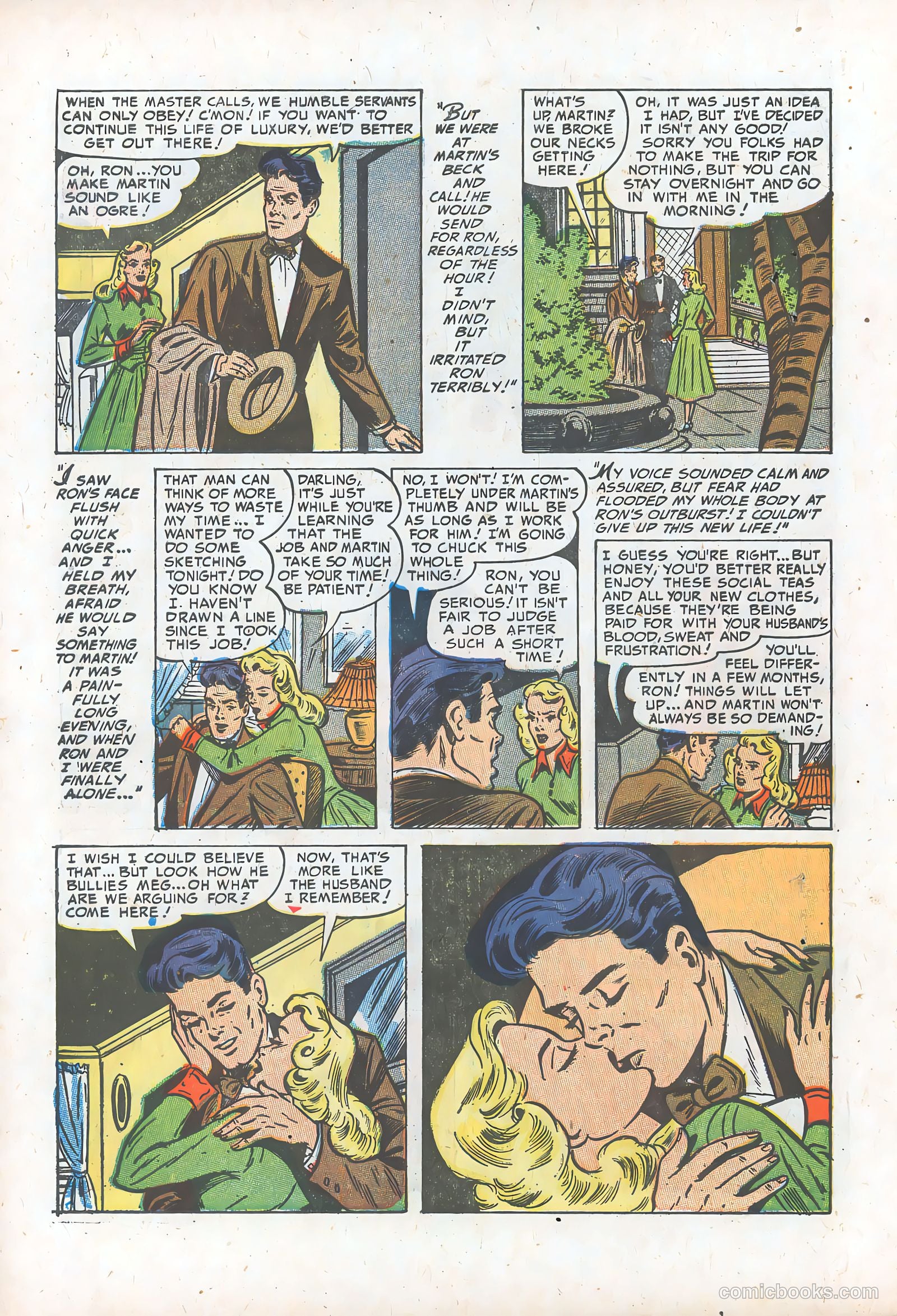 Romantic Marriage #20 (1954) — page 6 of 36