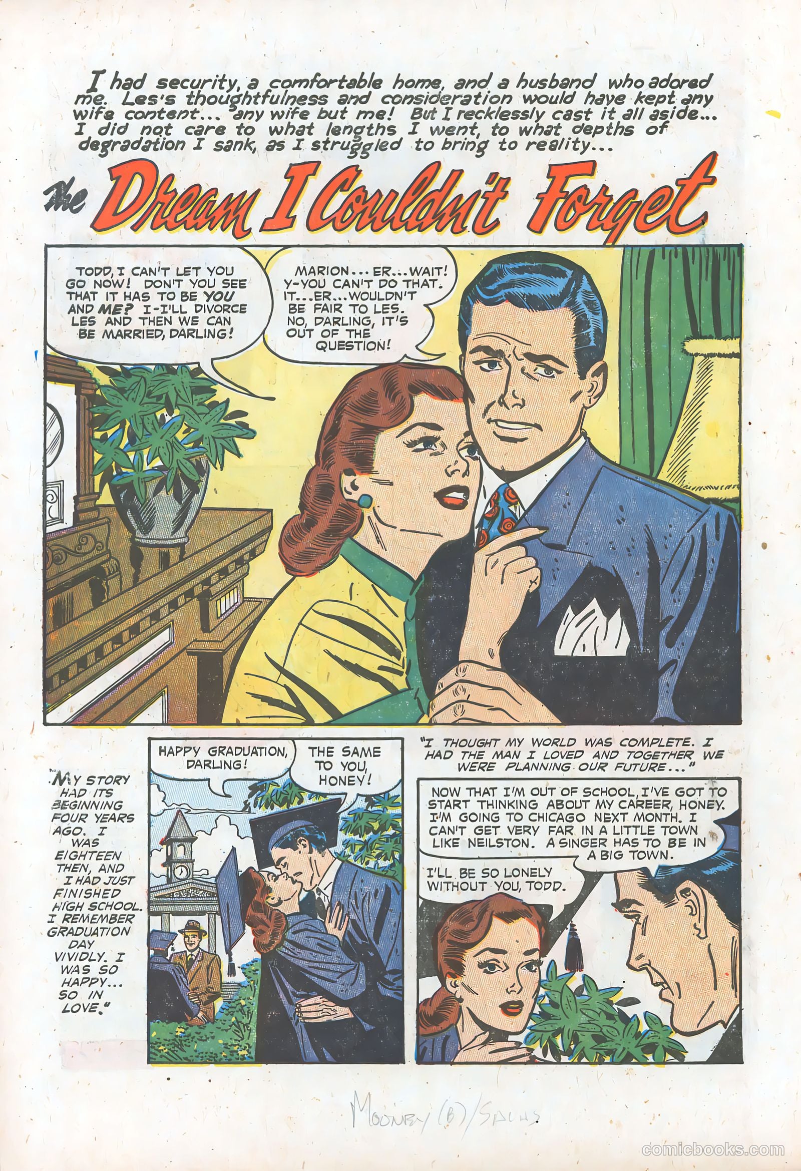 Romantic Marriage #20 (1954) — page 10 of 36
