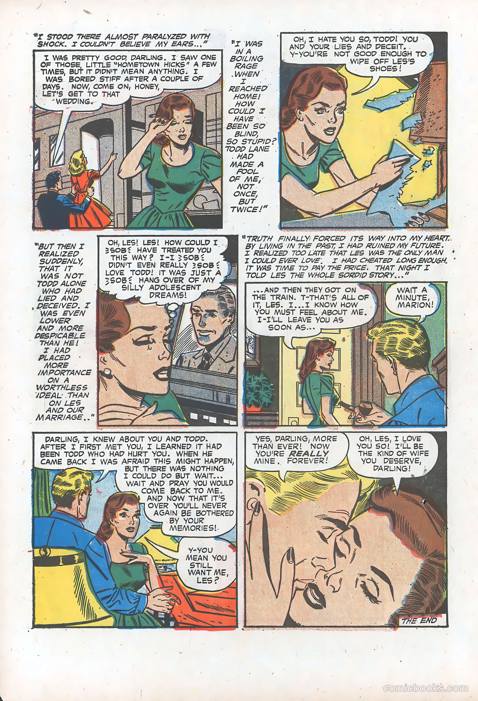 Romantic Marriage #20 (1954) — page 16 of 36