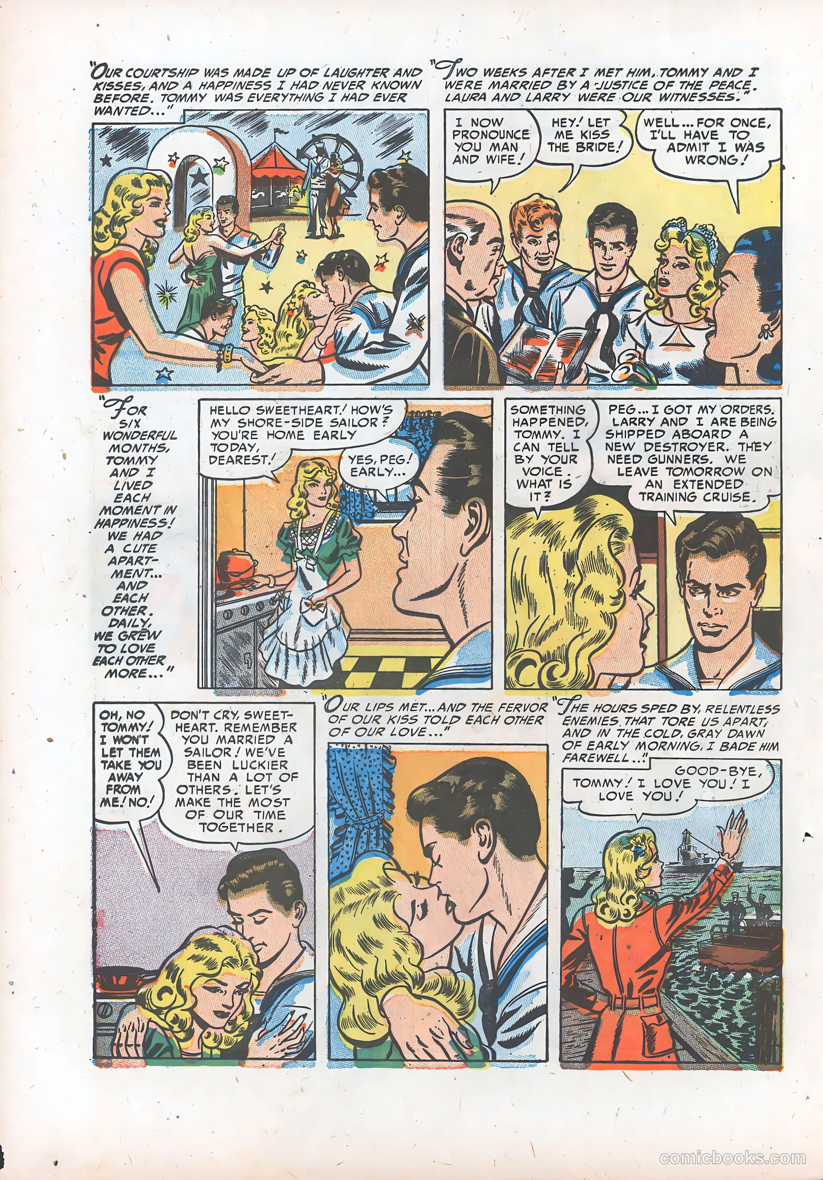 Romantic Marriage #20 (1954) — page 20 of 36