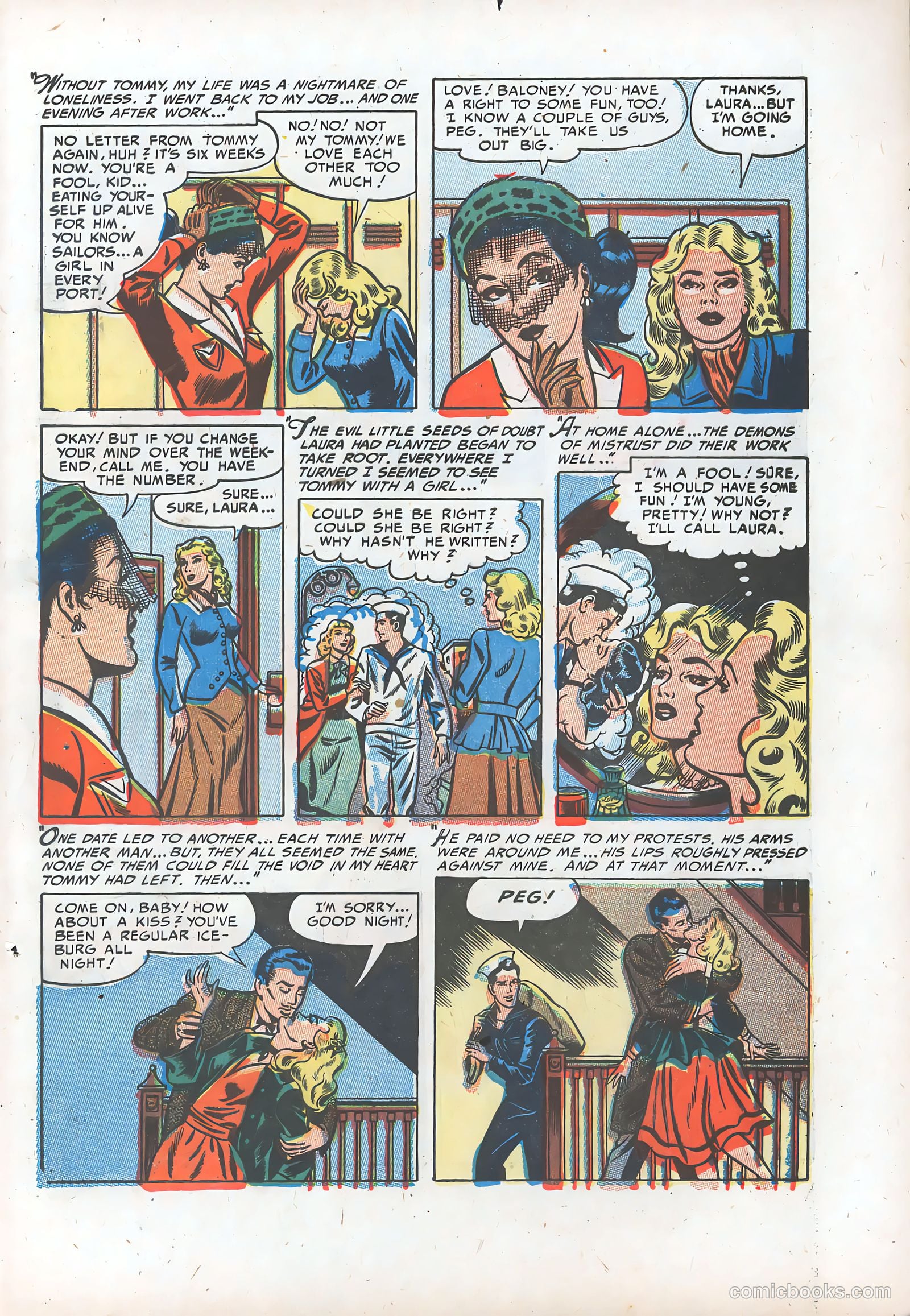 Romantic Marriage #20 (1954) — page 21 of 36