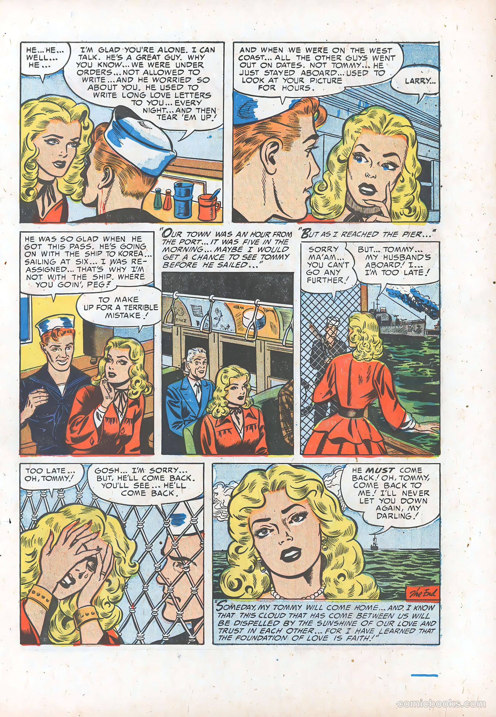 Romantic Marriage #20 (1954) — page 23 of 36