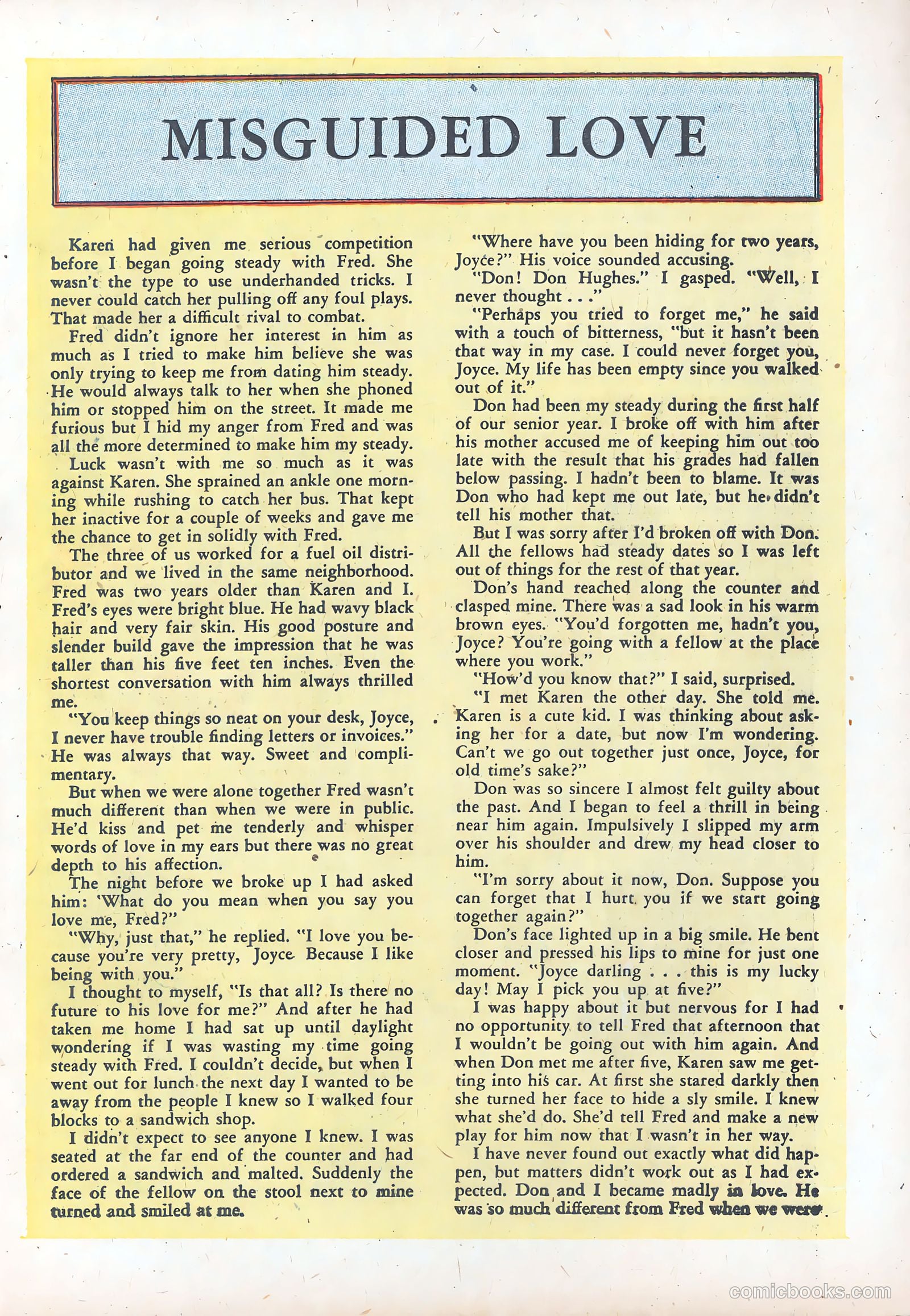Romantic Marriage #20 (1954) — page 25 of 36