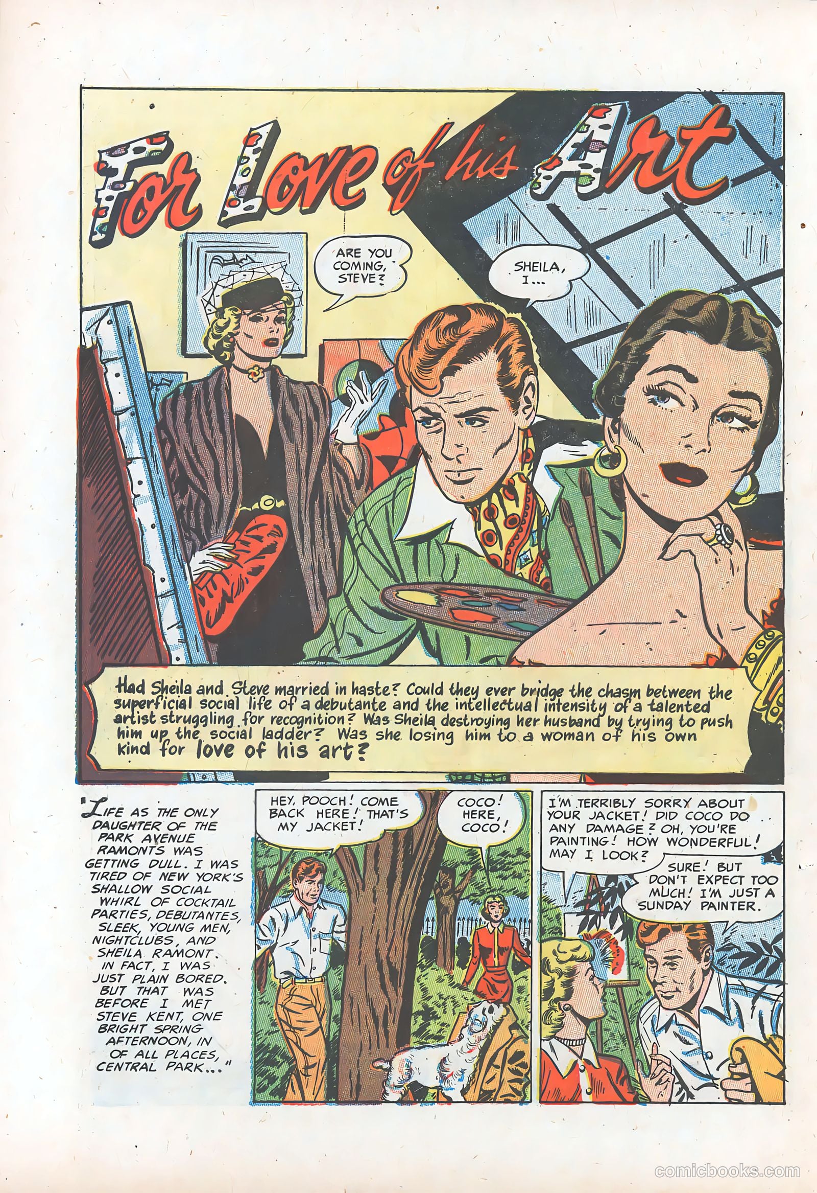Romantic Marriage #20 (1954) — page 28 of 36