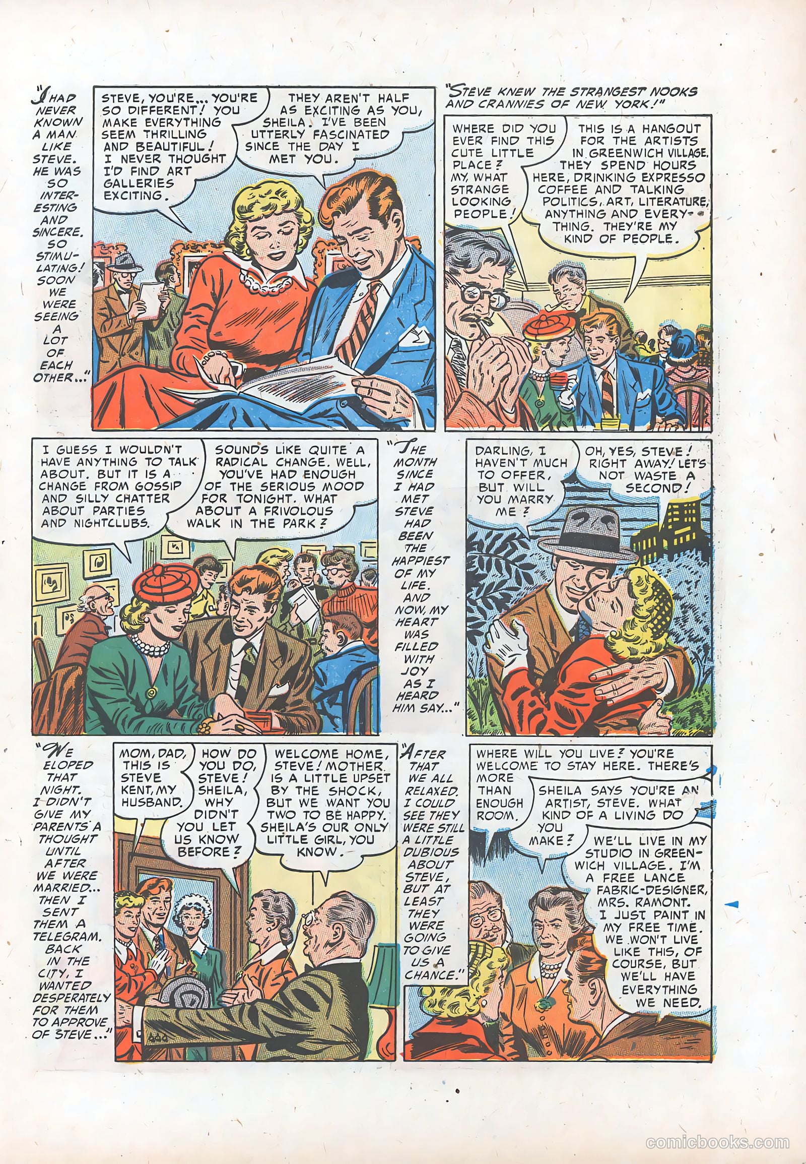 Romantic Marriage #20 (1954) — page 29 of 36
