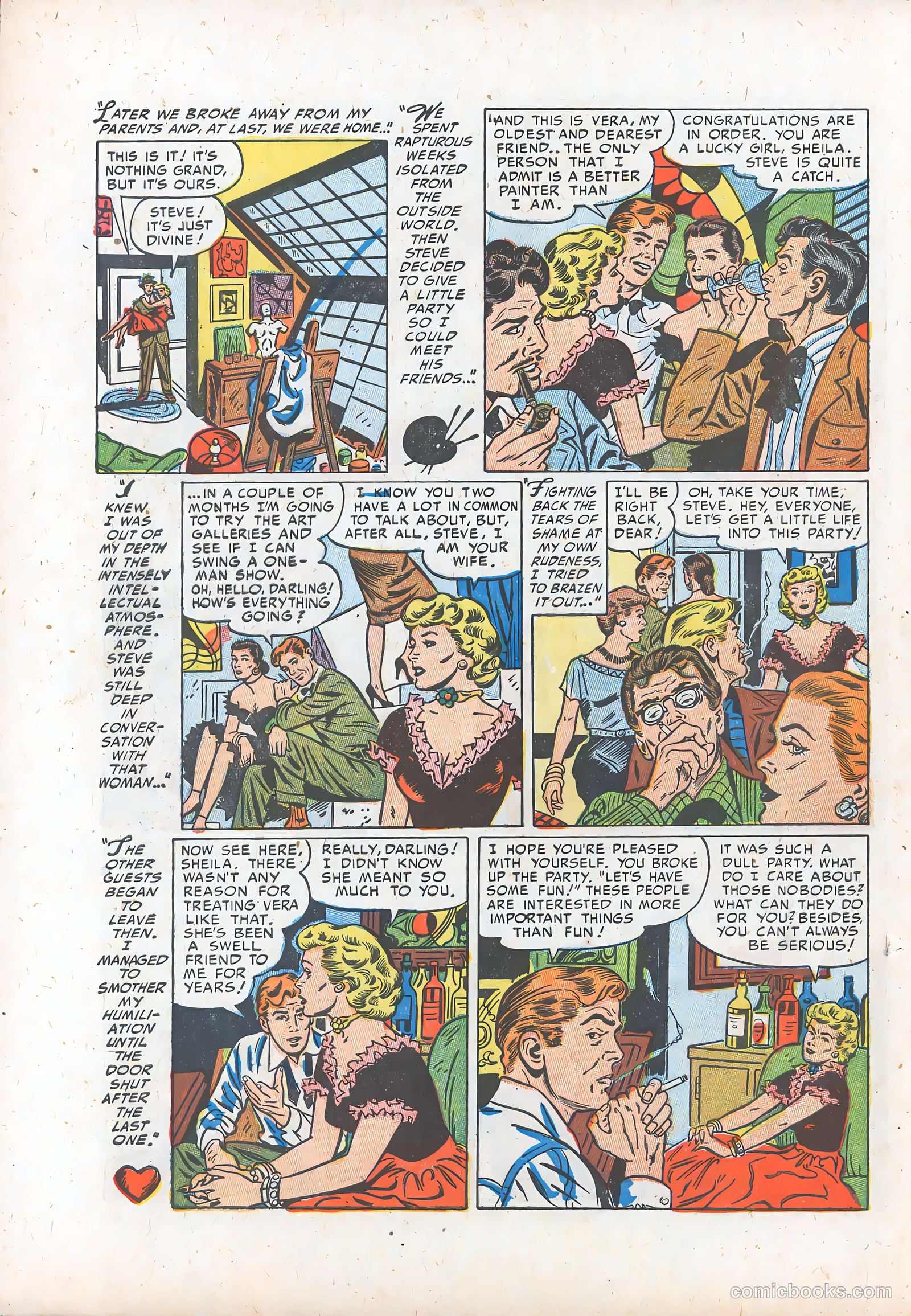 Romantic Marriage #20 (1954) — page 30 of 36