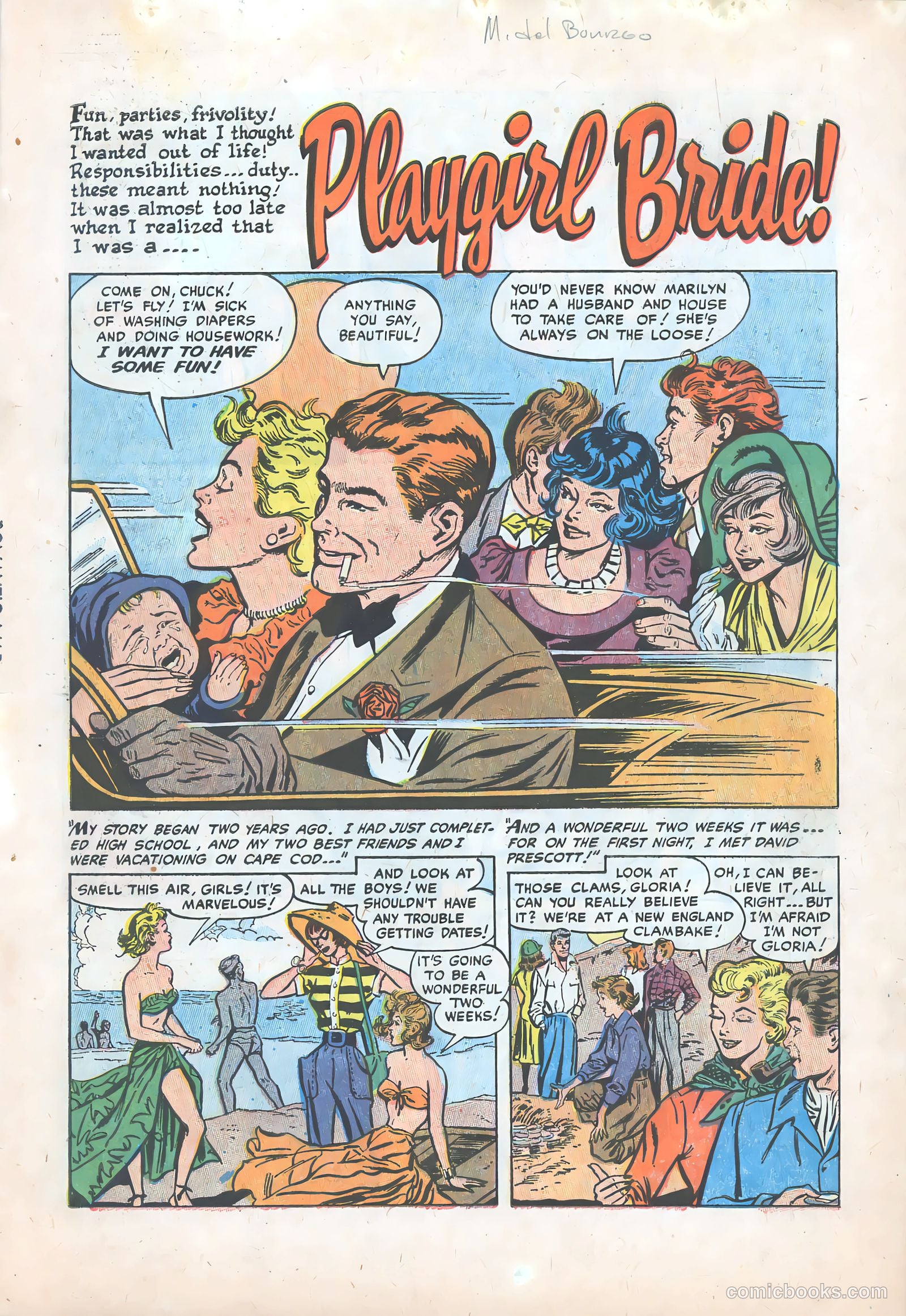 Romantic Marriage #21 (1954) — page 3 of 36