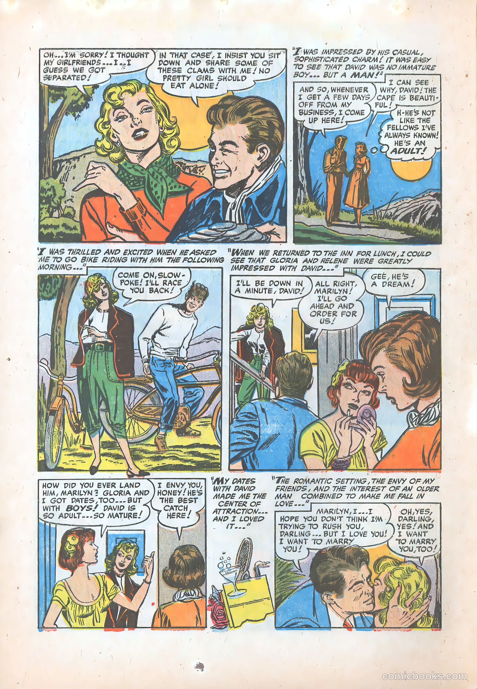 Romantic Marriage #21 (1954) — page 4 of 36