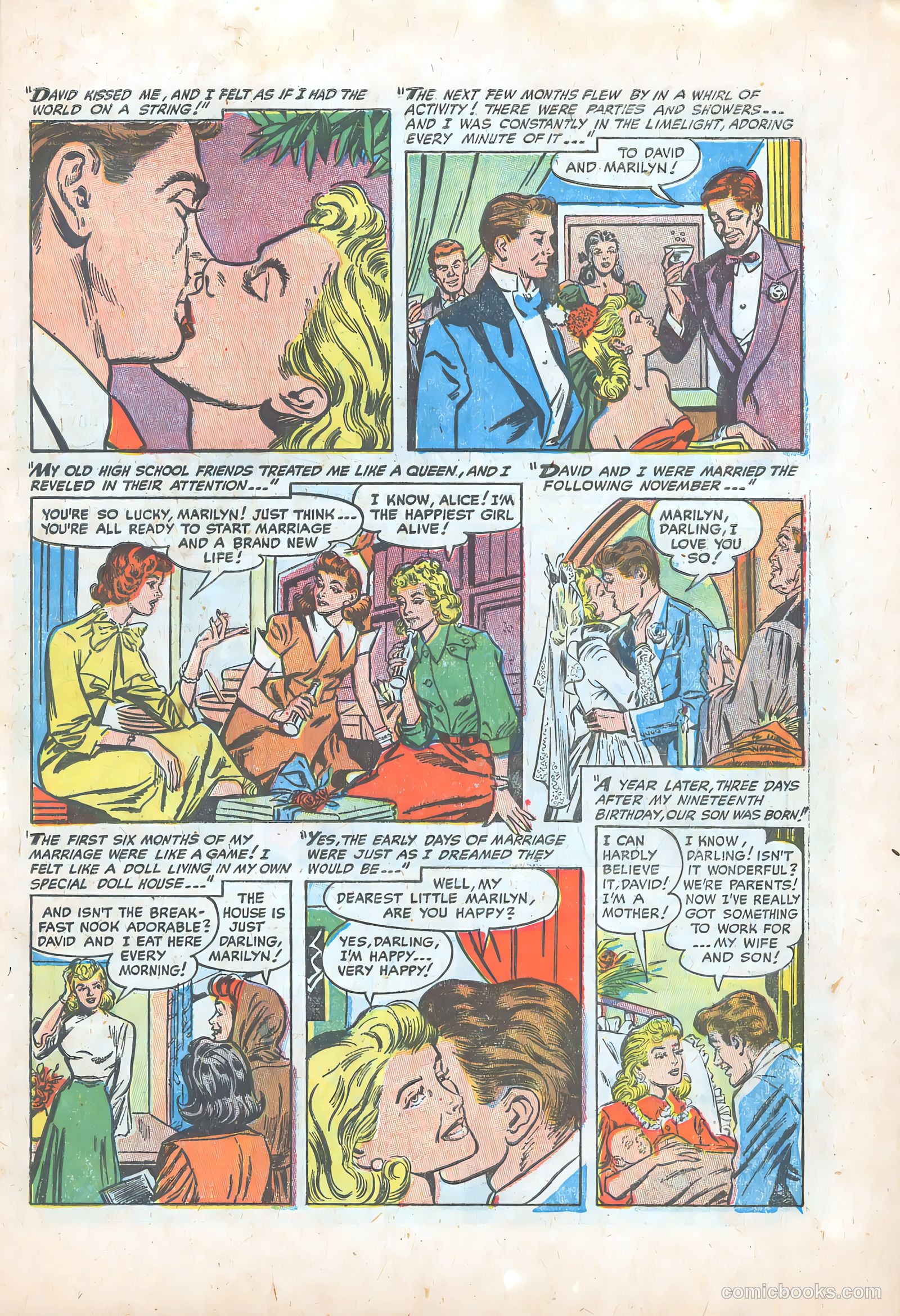 Romantic Marriage #21 (1954) — page 5 of 36