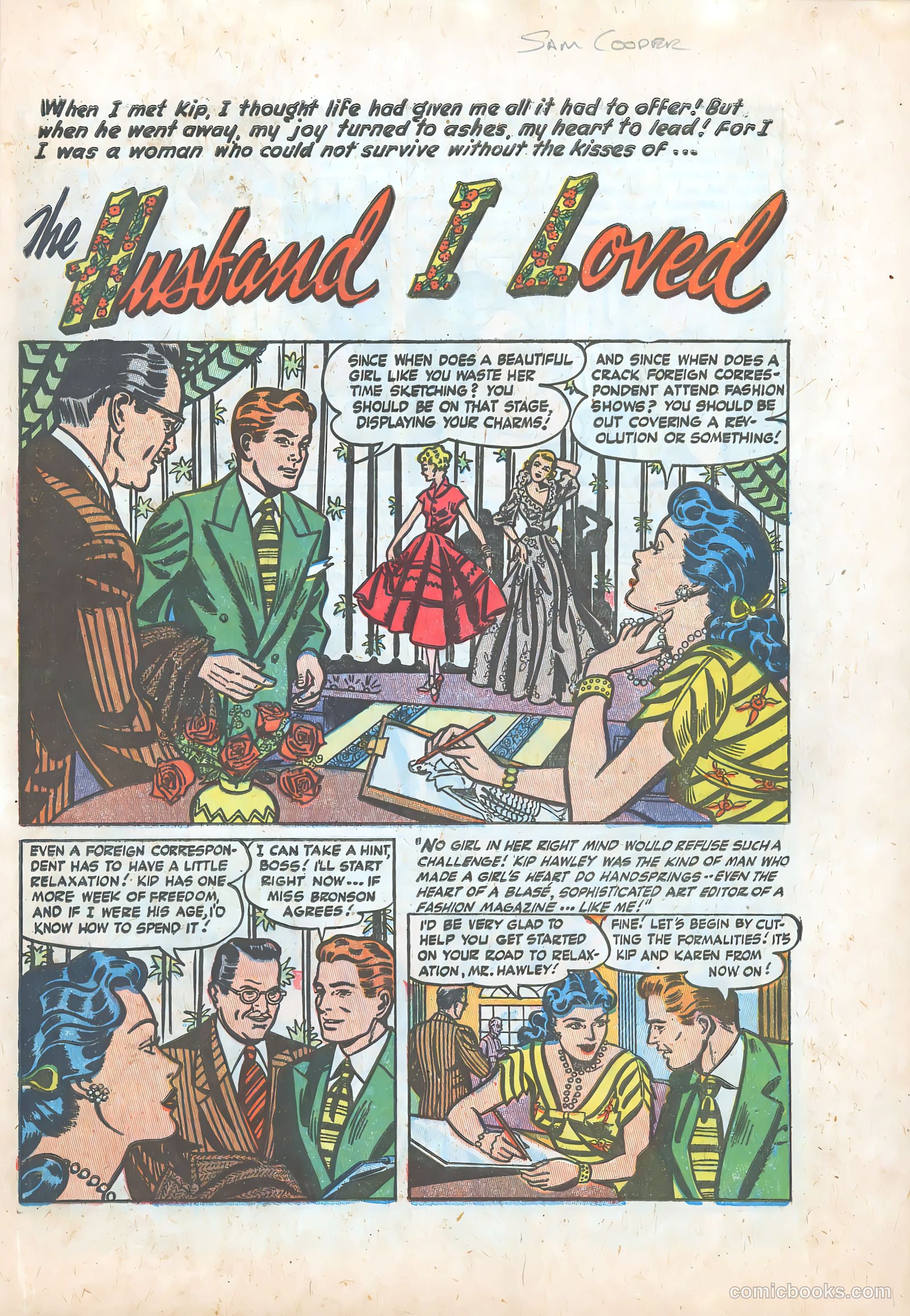 Romantic Marriage #21 (1954) — page 9 of 36