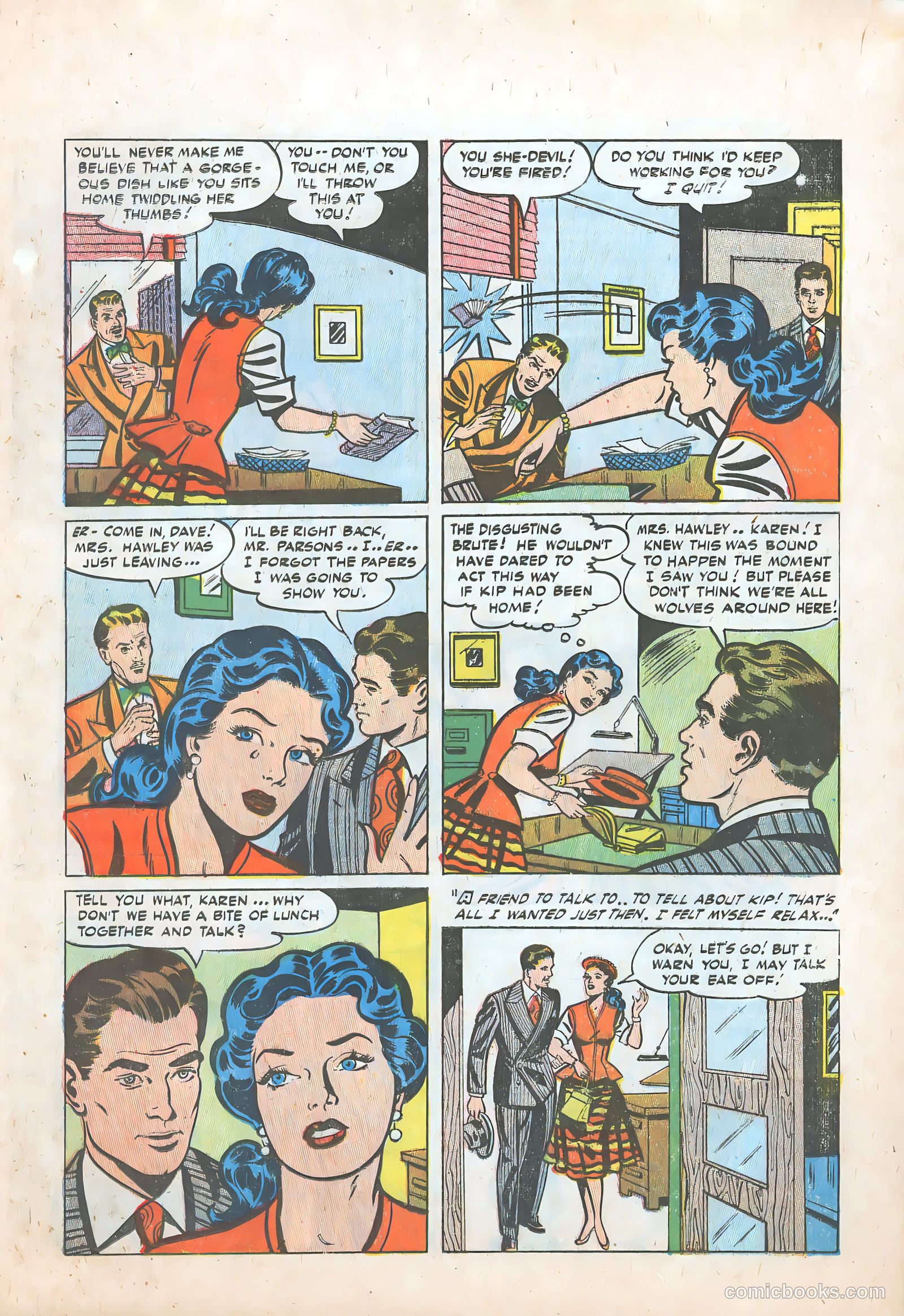 Romantic Marriage #21 (1954) — page 13 of 36