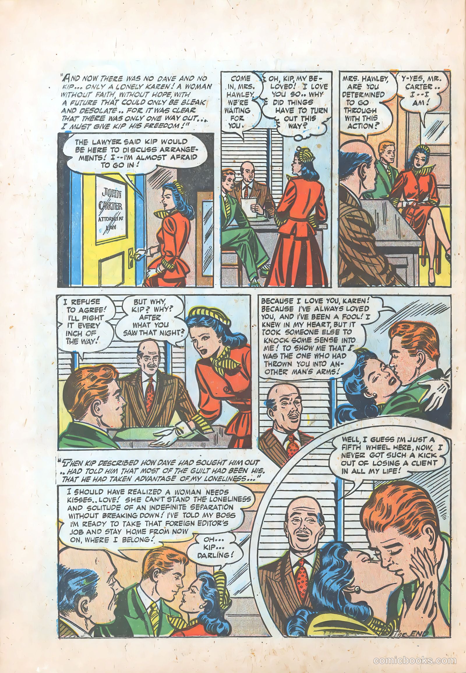 Romantic Marriage #21 (1954) — page 16 of 36
