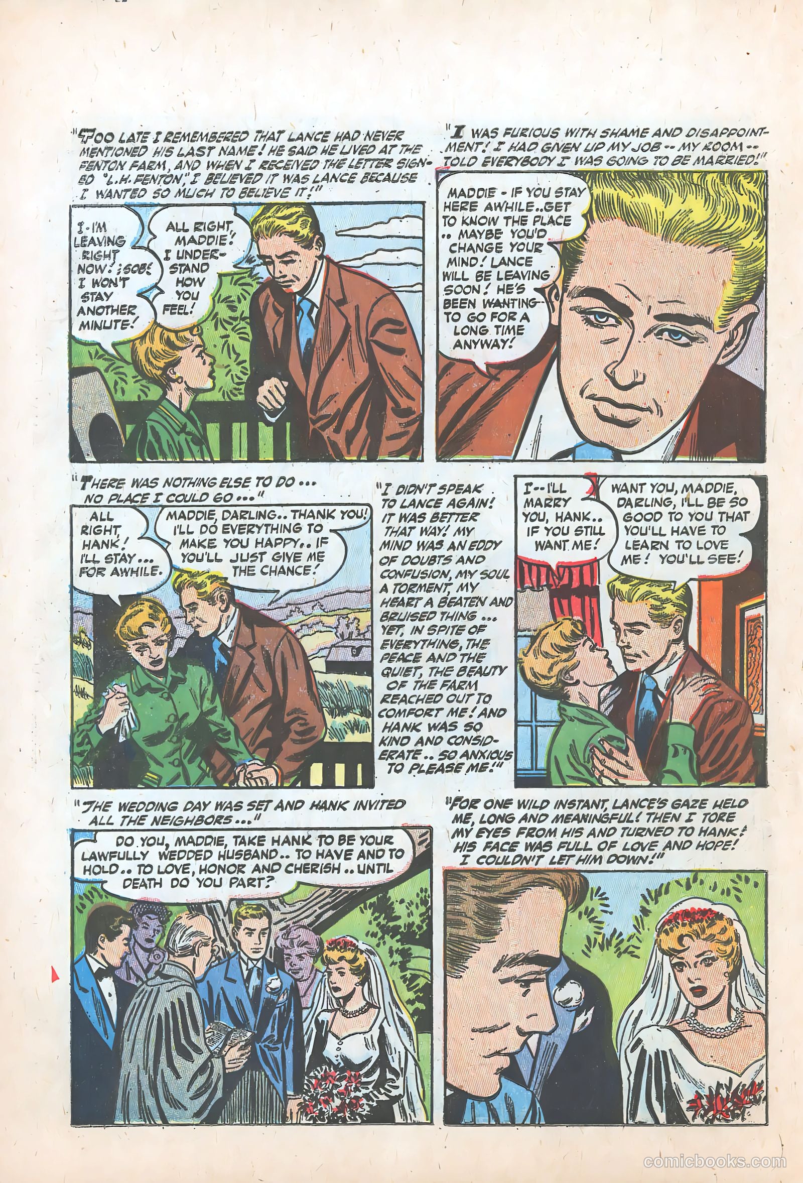 Romantic Marriage #21 (1954) — page 20 of 36