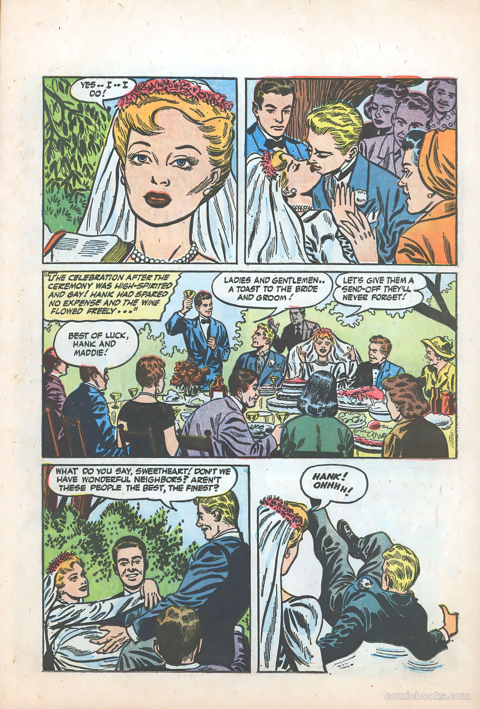 Romantic Marriage #21 (1954) — page 21 of 36
