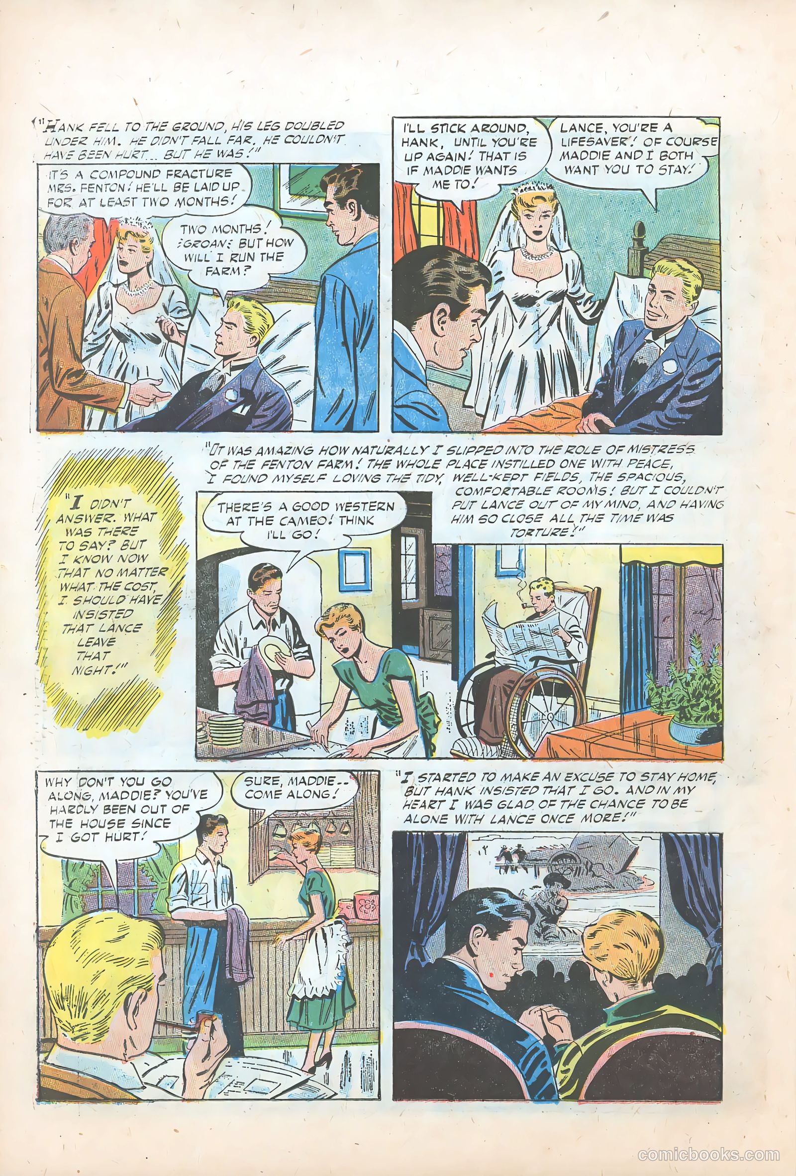 Romantic Marriage #21 (1954) — page 22 of 36