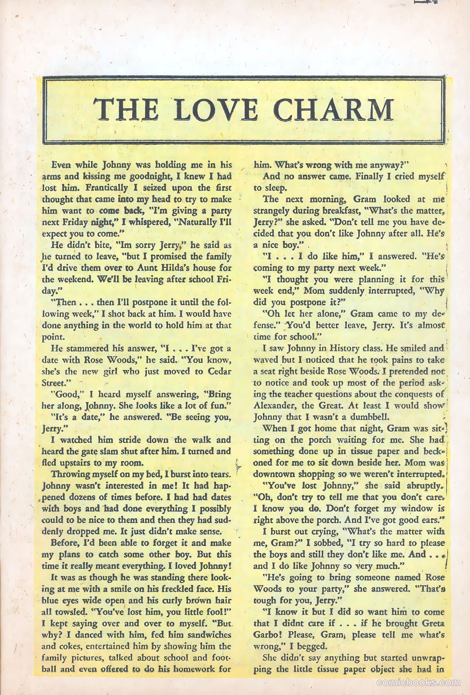 Romantic Marriage #21 (1954) — page 25 of 36