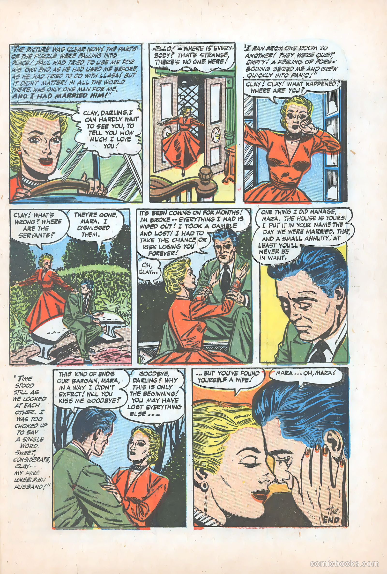 Romantic Marriage #21 (1954) — page 33 of 36
