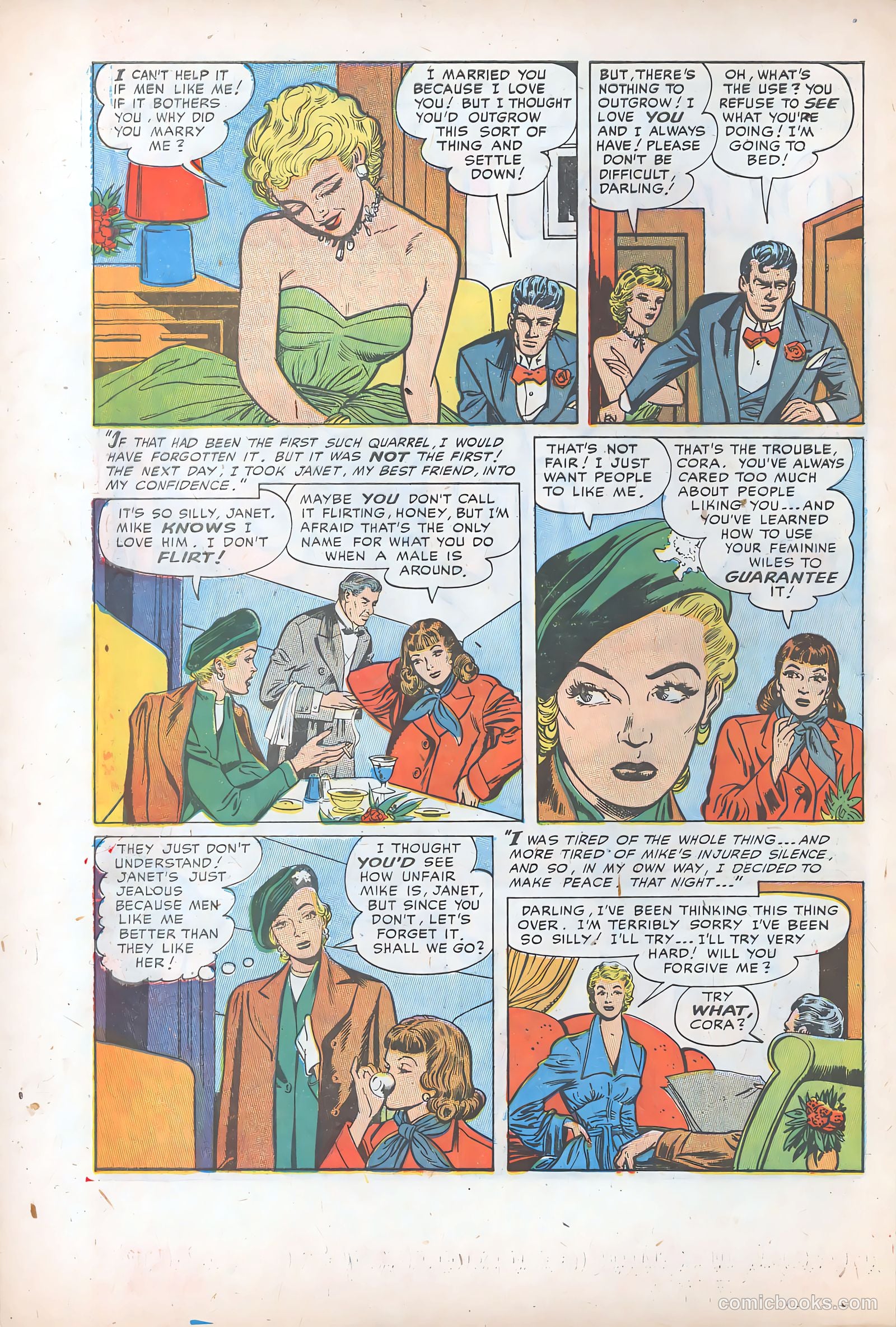 Romantic Marriage #22 (1954) — page 4 of 36
