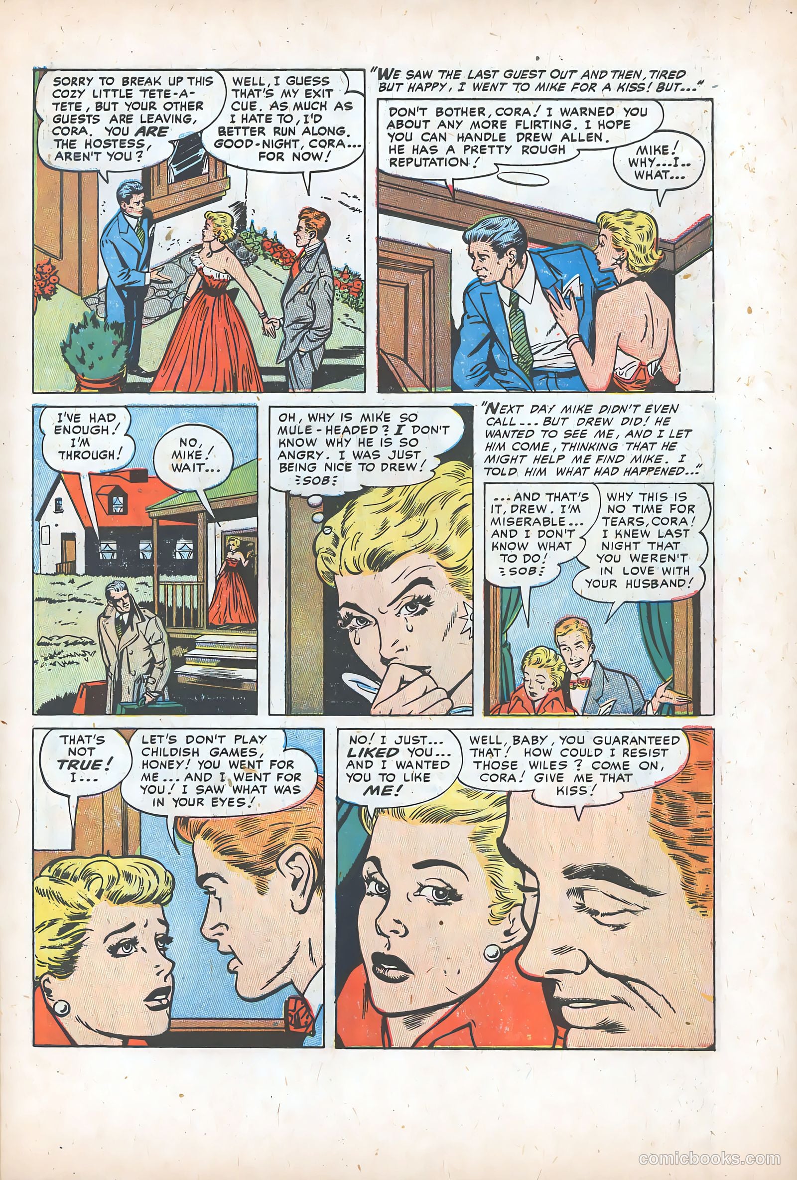 Romantic Marriage #22 (1954) — page 7 of 36