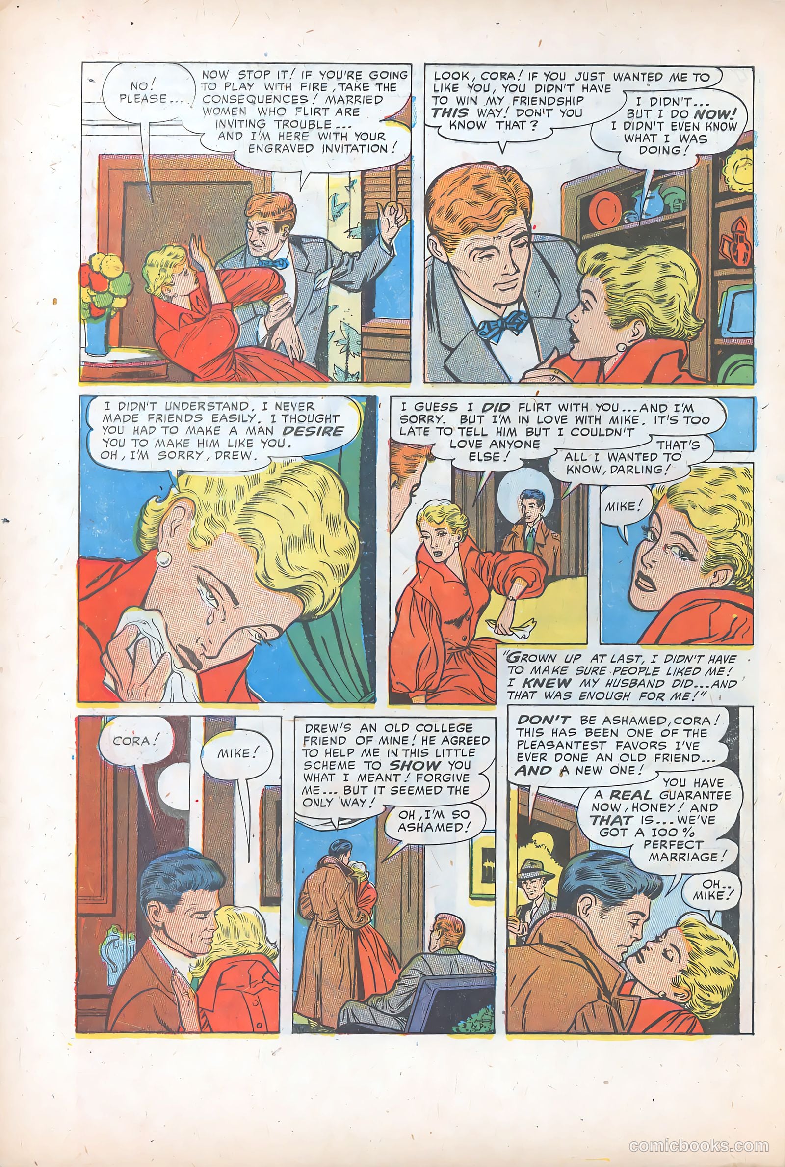 Romantic Marriage #22 (1954) — page 8 of 36