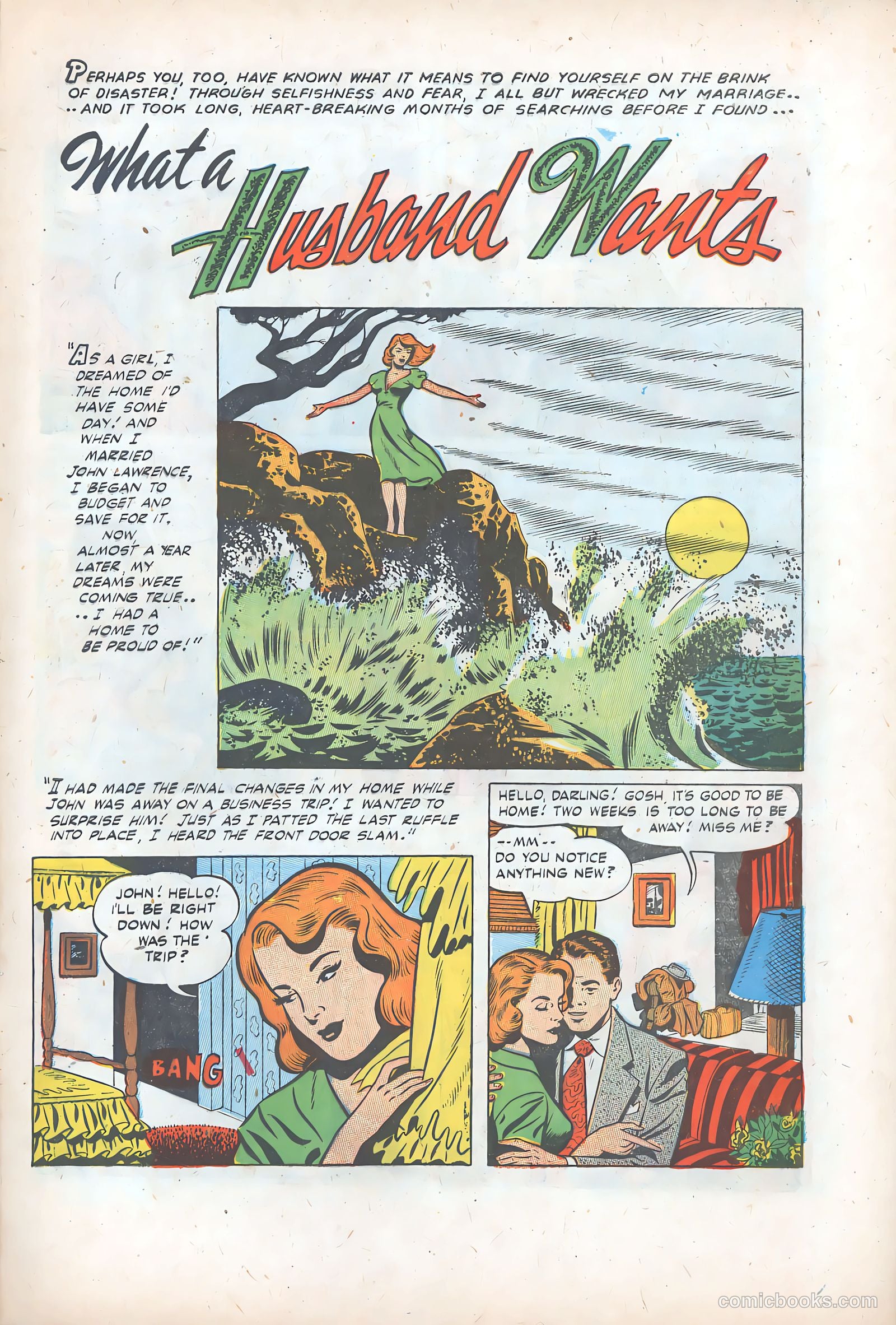 Romantic Marriage #22 (1954) — page 9 of 36