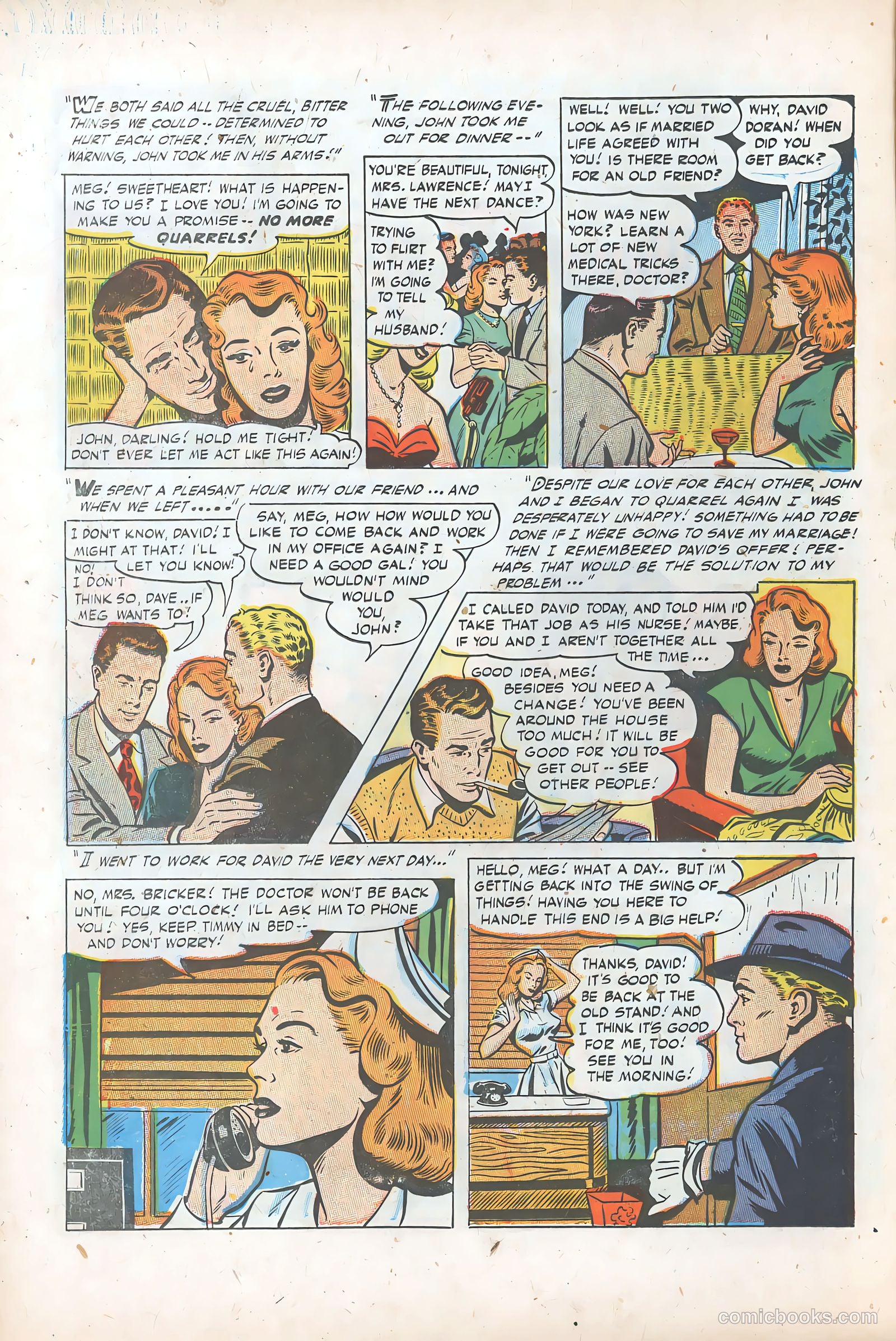 Romantic Marriage #22 (1954) — page 12 of 36