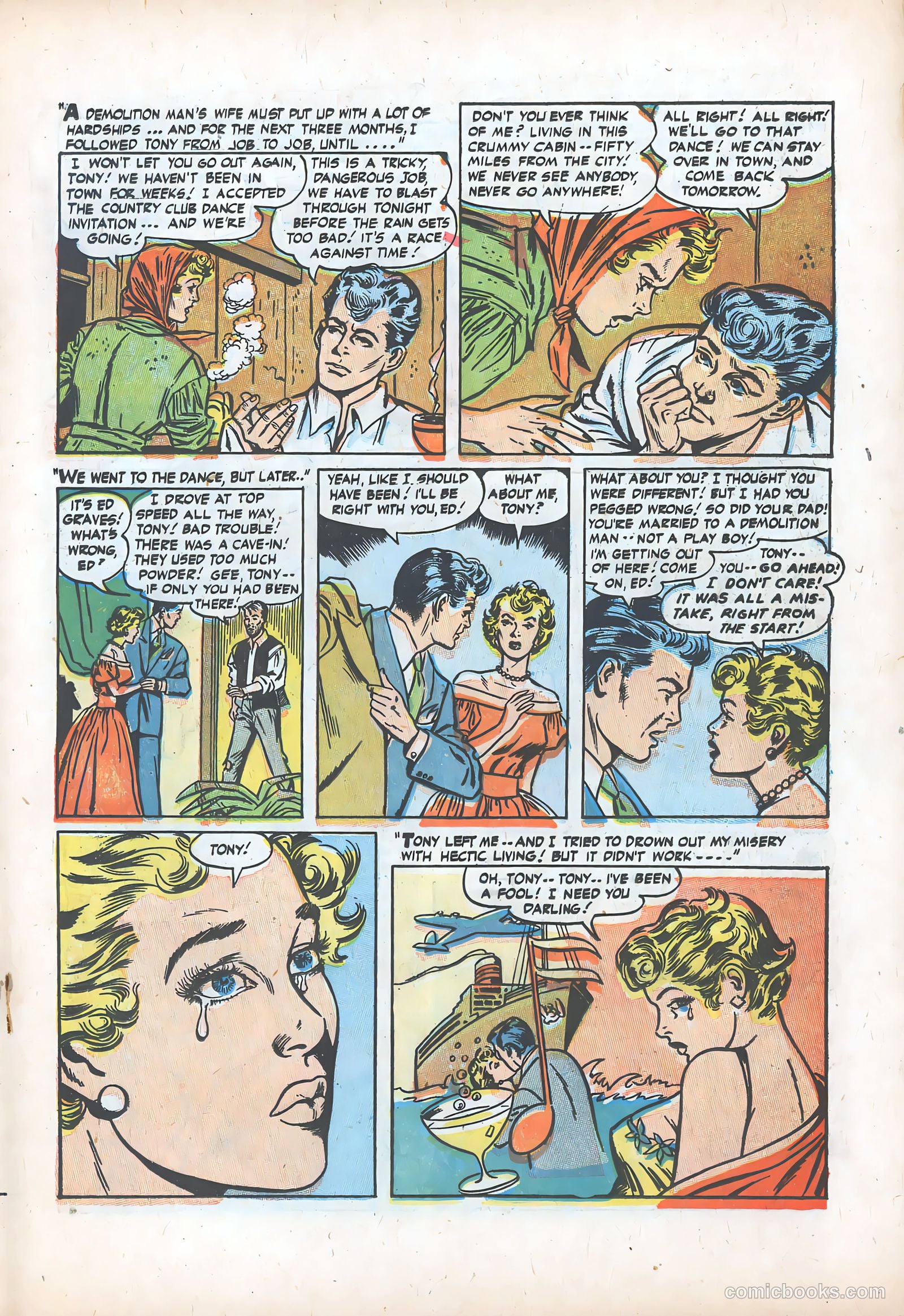 Romantic Marriage #22 (1954) — page 19 of 36