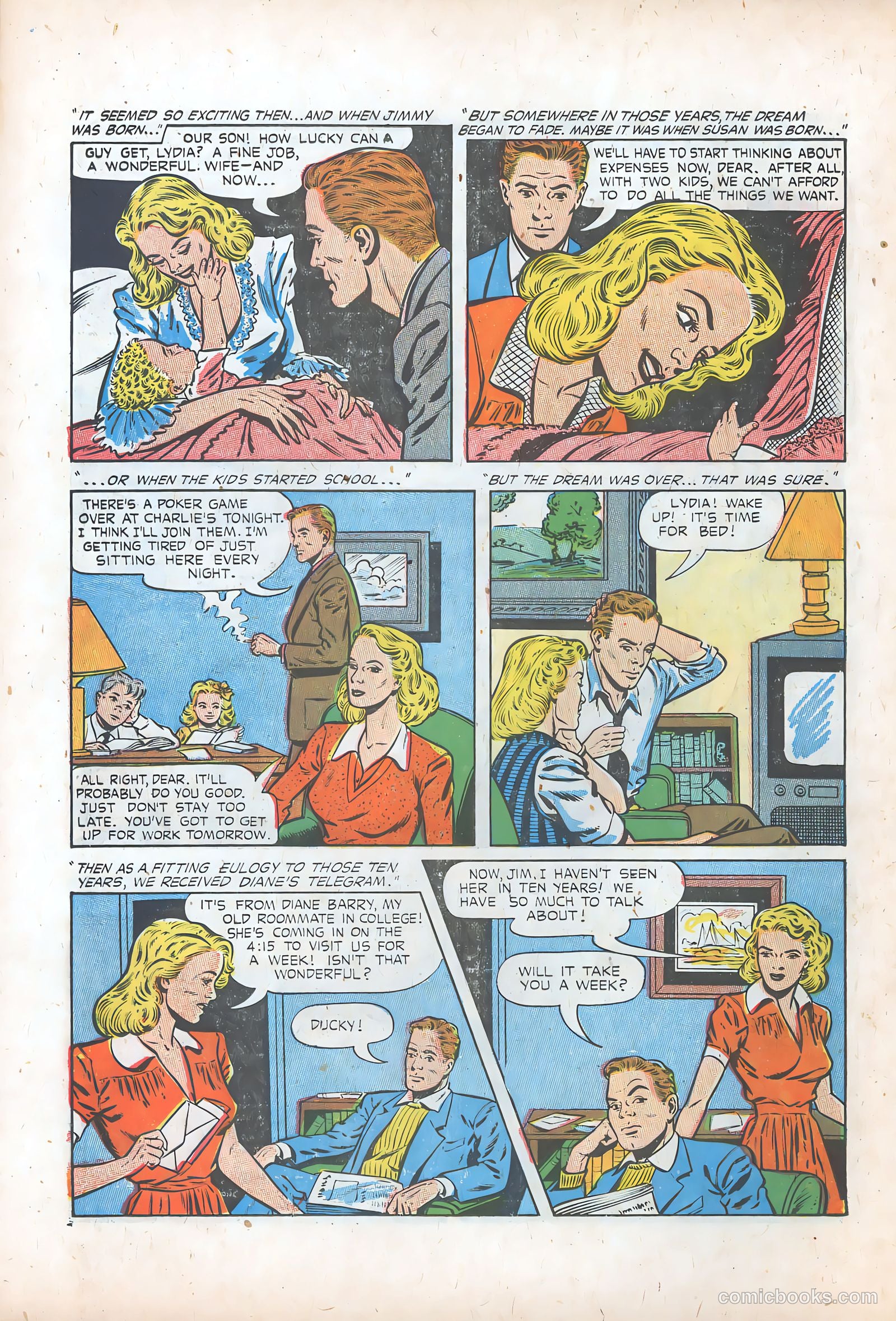 Romantic Marriage #22 (1954) — page 22 of 36