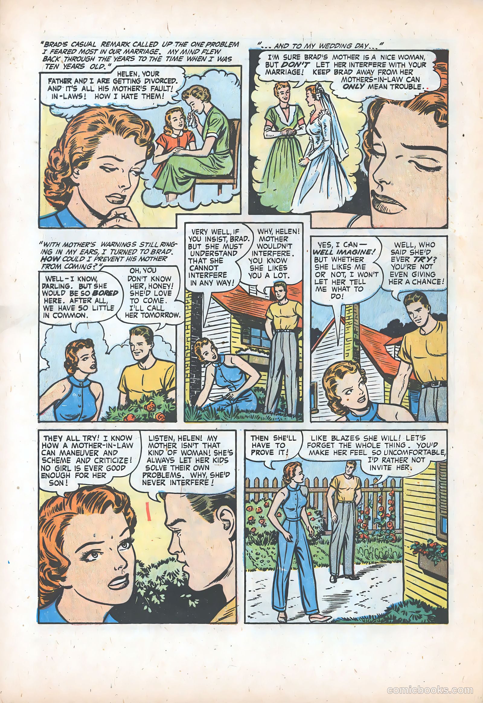 Romantic Marriage #22 (1954) — page 30 of 36