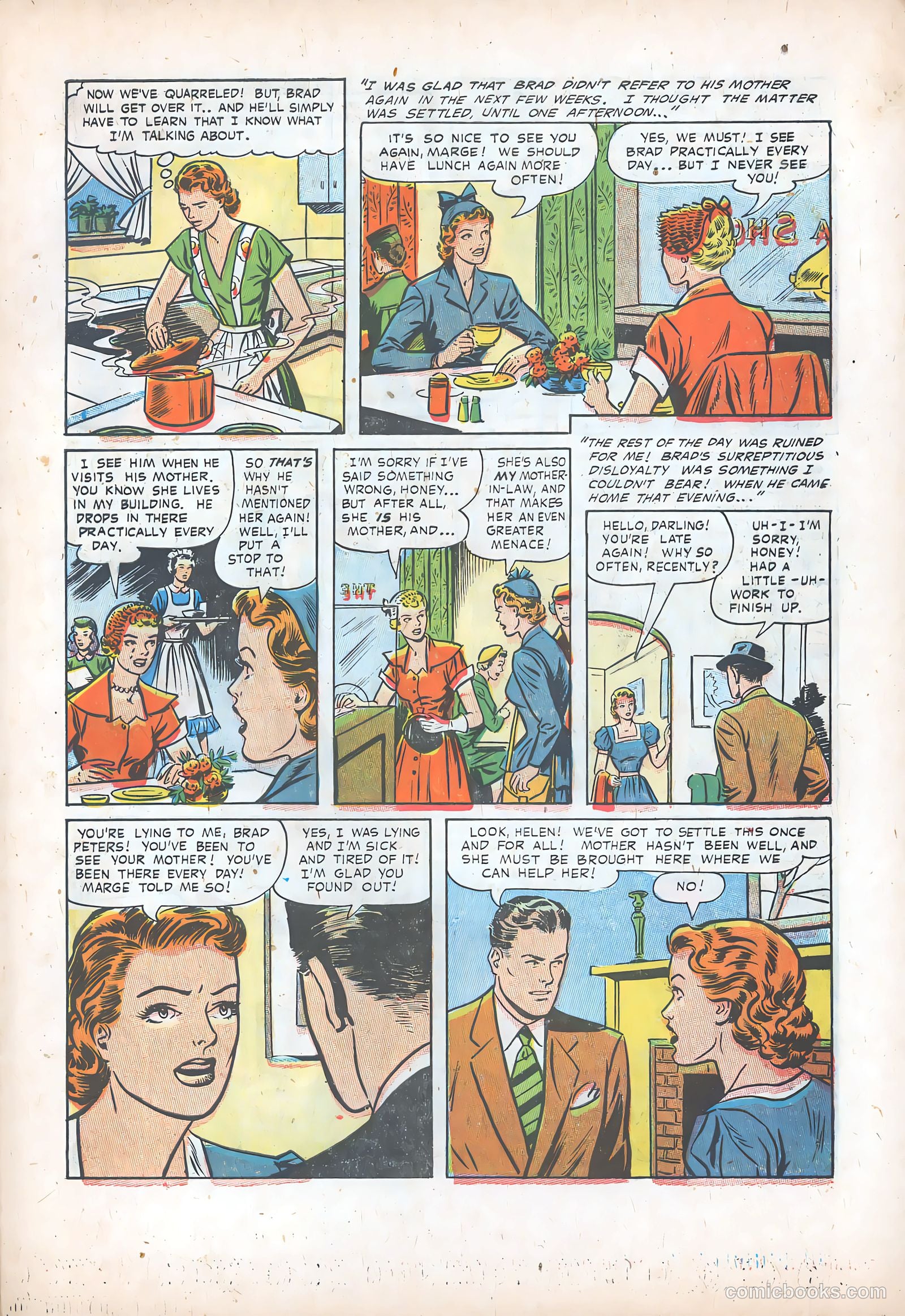 Romantic Marriage #22 (1954) — page 31 of 36