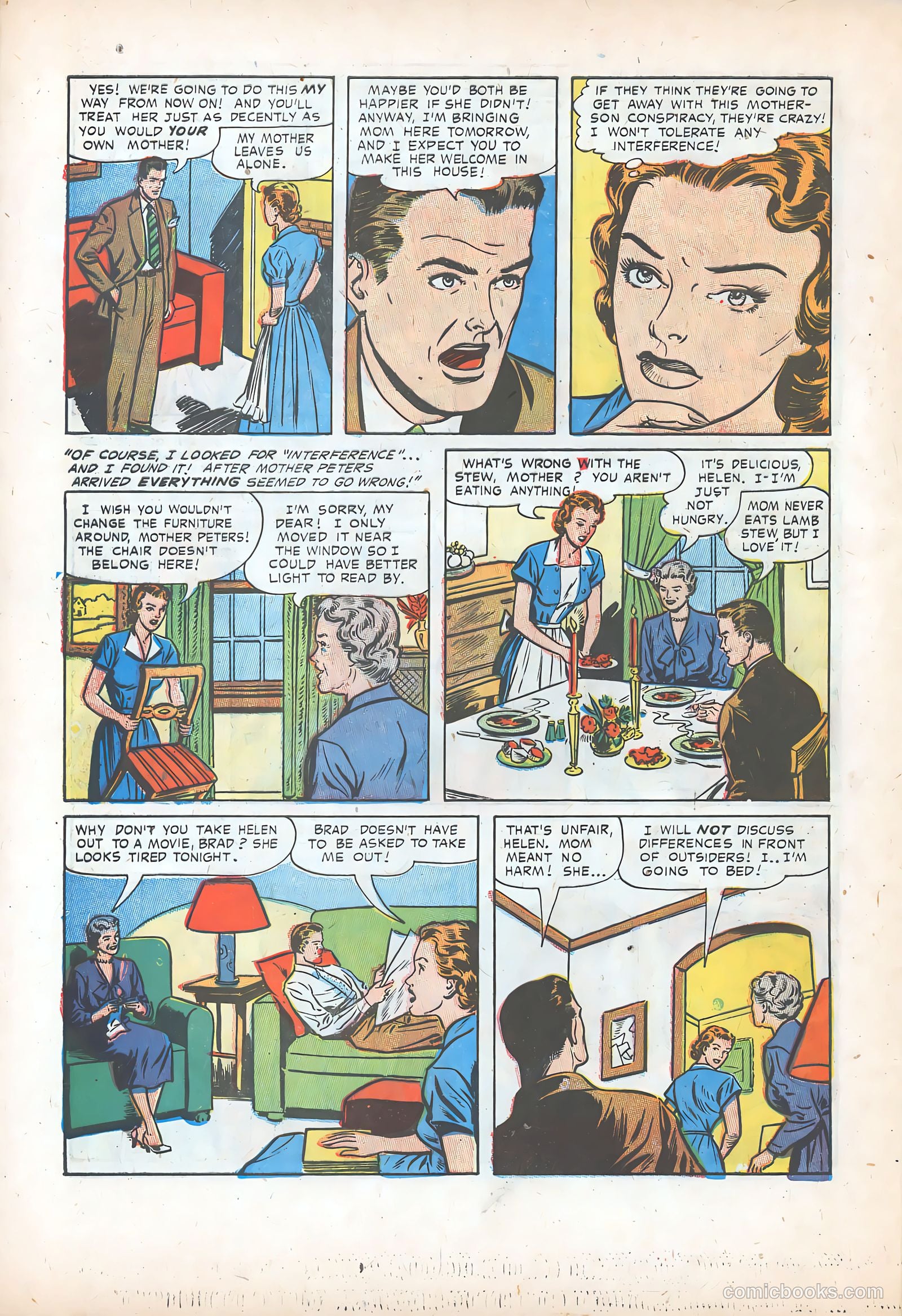 Romantic Marriage #22 (1954) — page 32 of 36