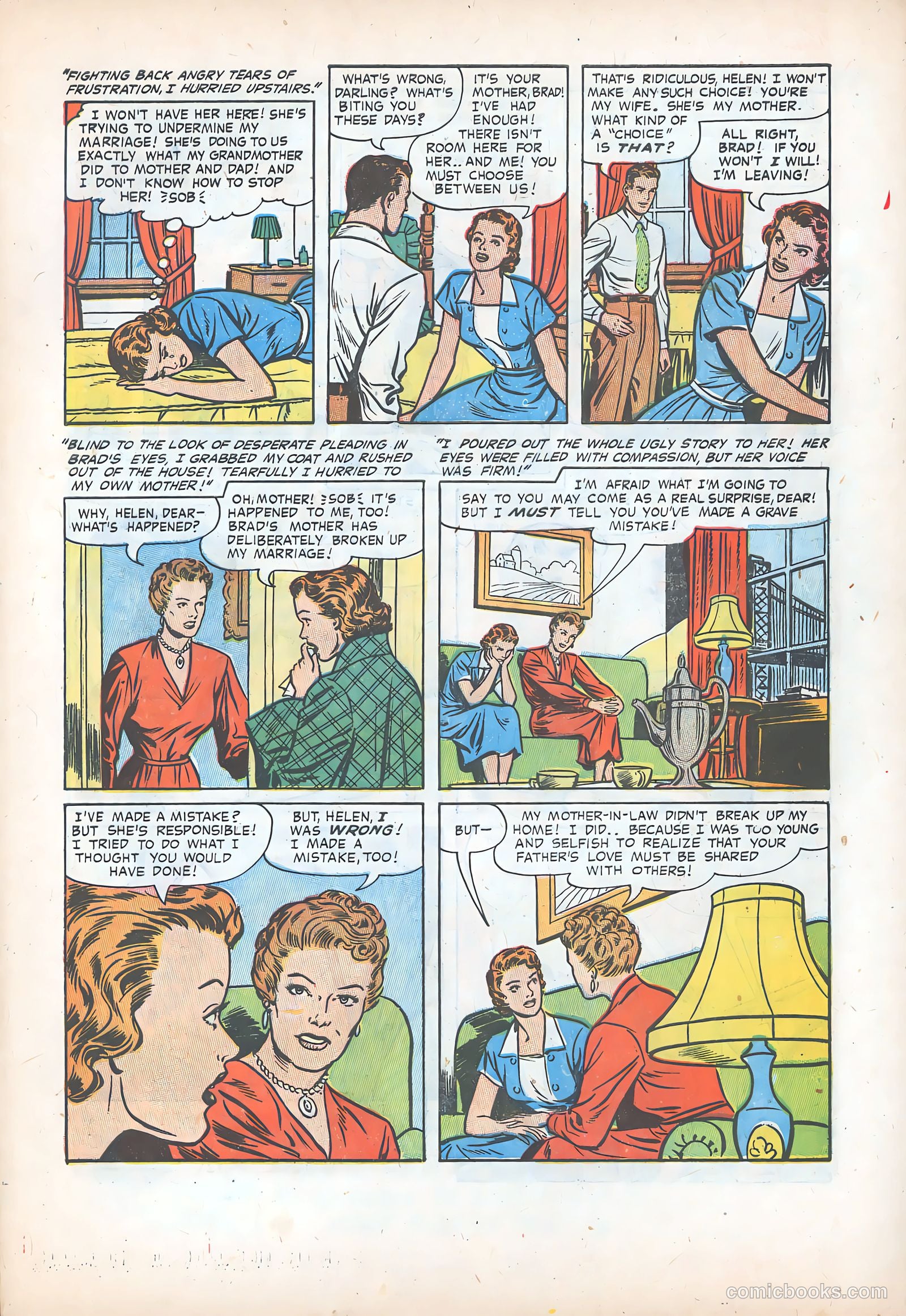 Romantic Marriage #22 (1954) — page 33 of 36