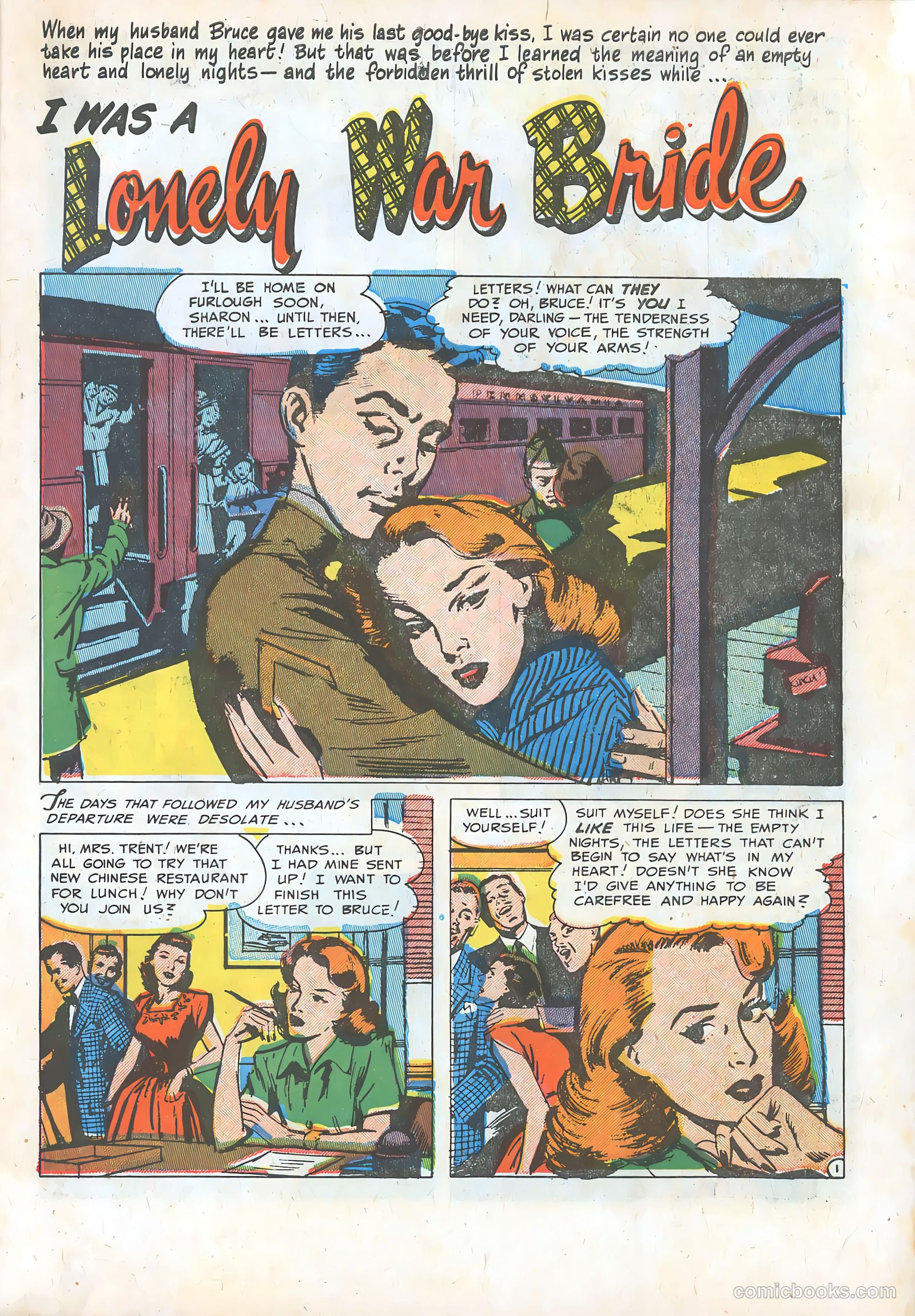 Romantic Marriage #23 (1954) — page 3 of 36
