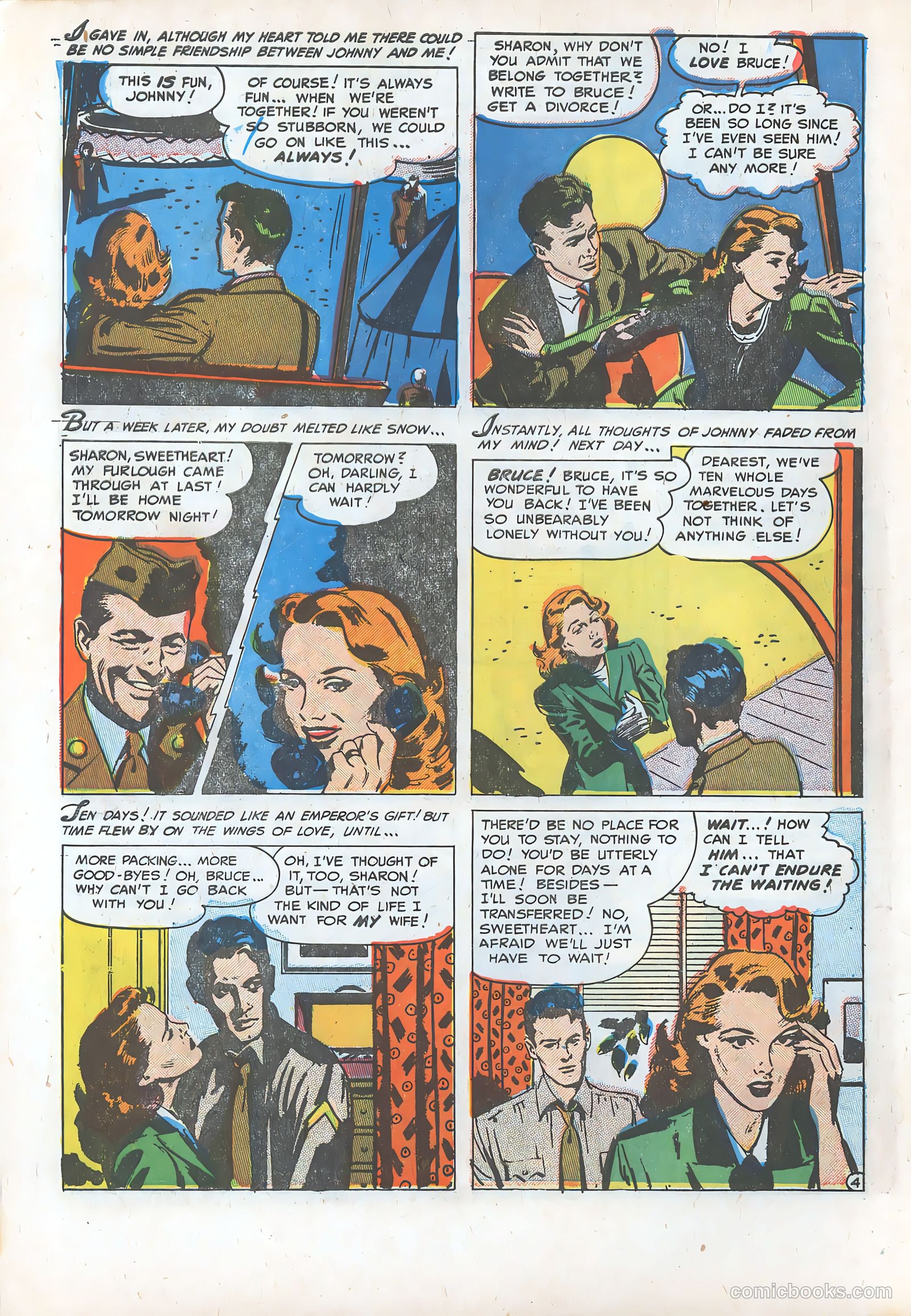 Romantic Marriage #23 (1954) — page 6 of 36