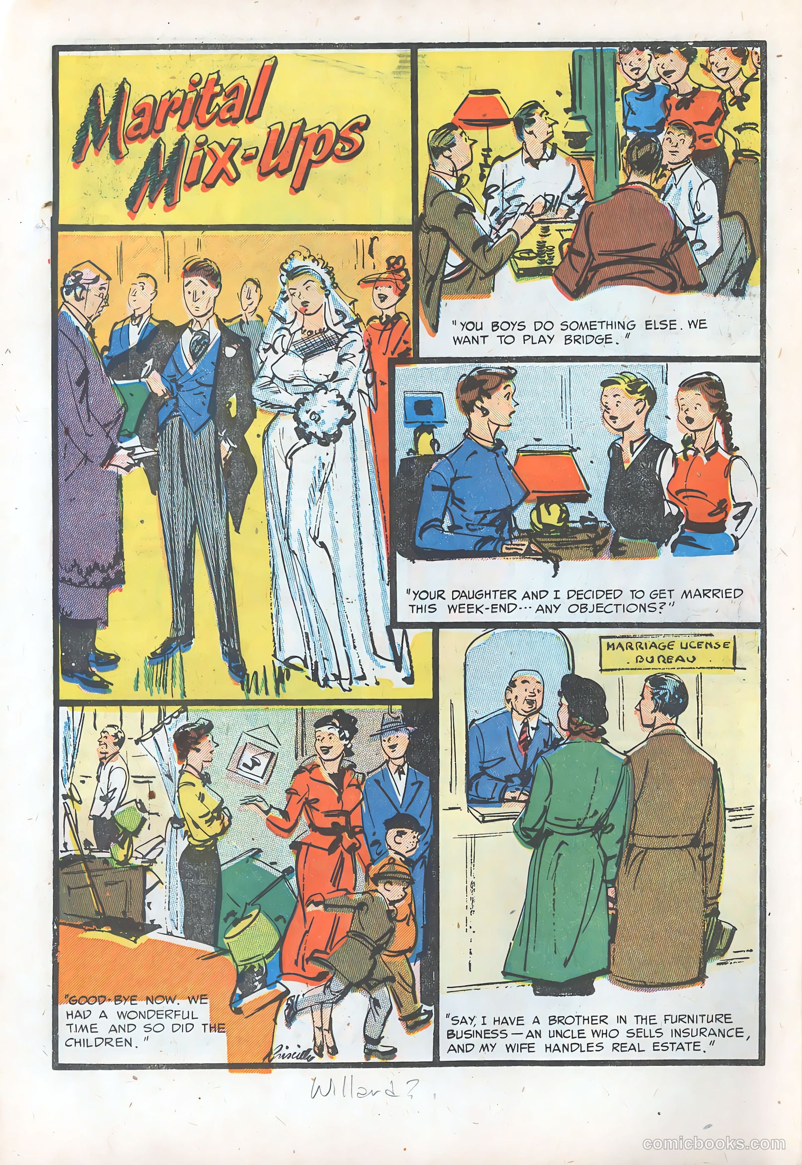 Romantic Marriage #23 (1954) — page 16 of 36
