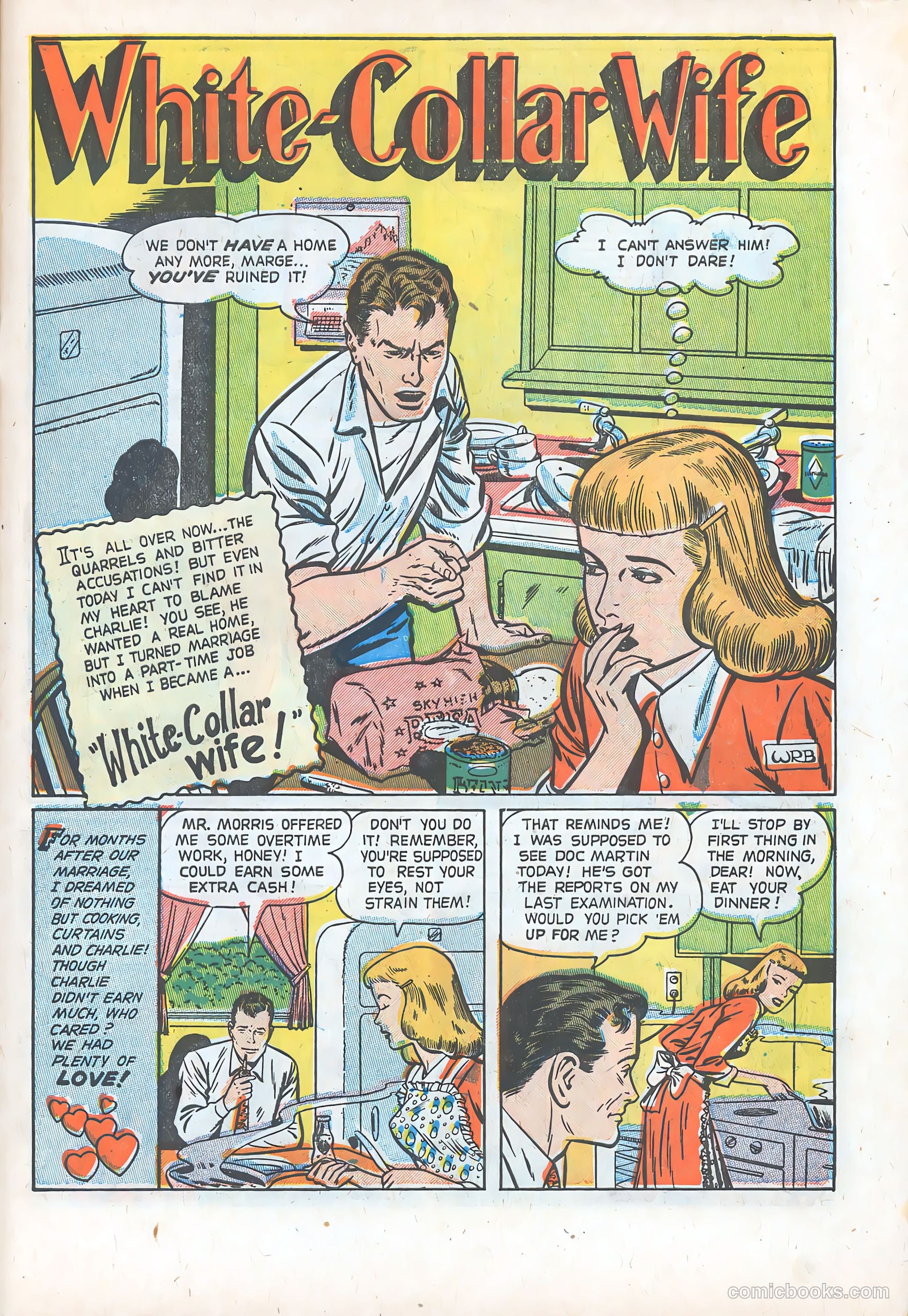 Romantic Marriage #23 (1954) — page 27 of 36