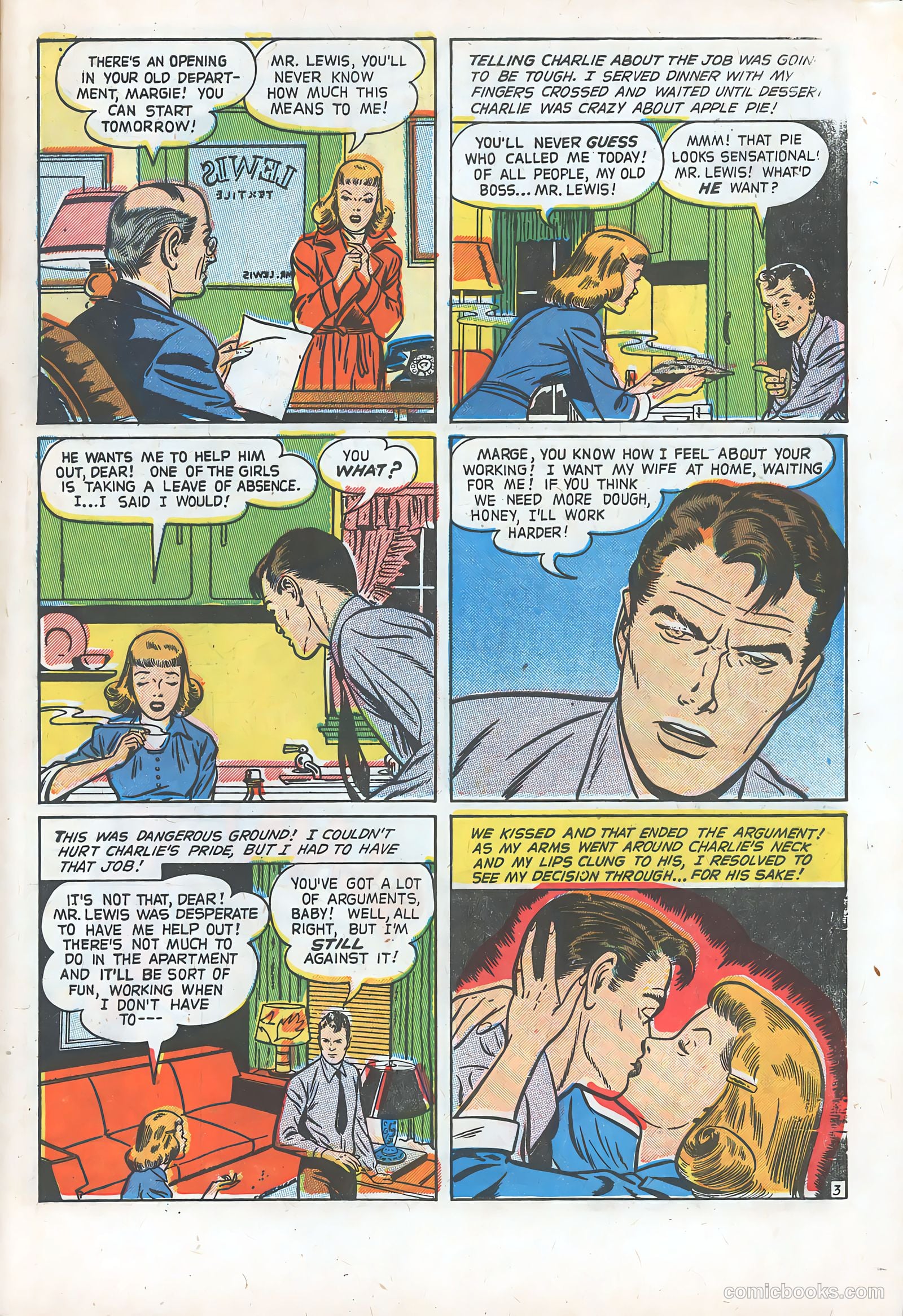 Romantic Marriage #23 (1954) — page 29 of 36