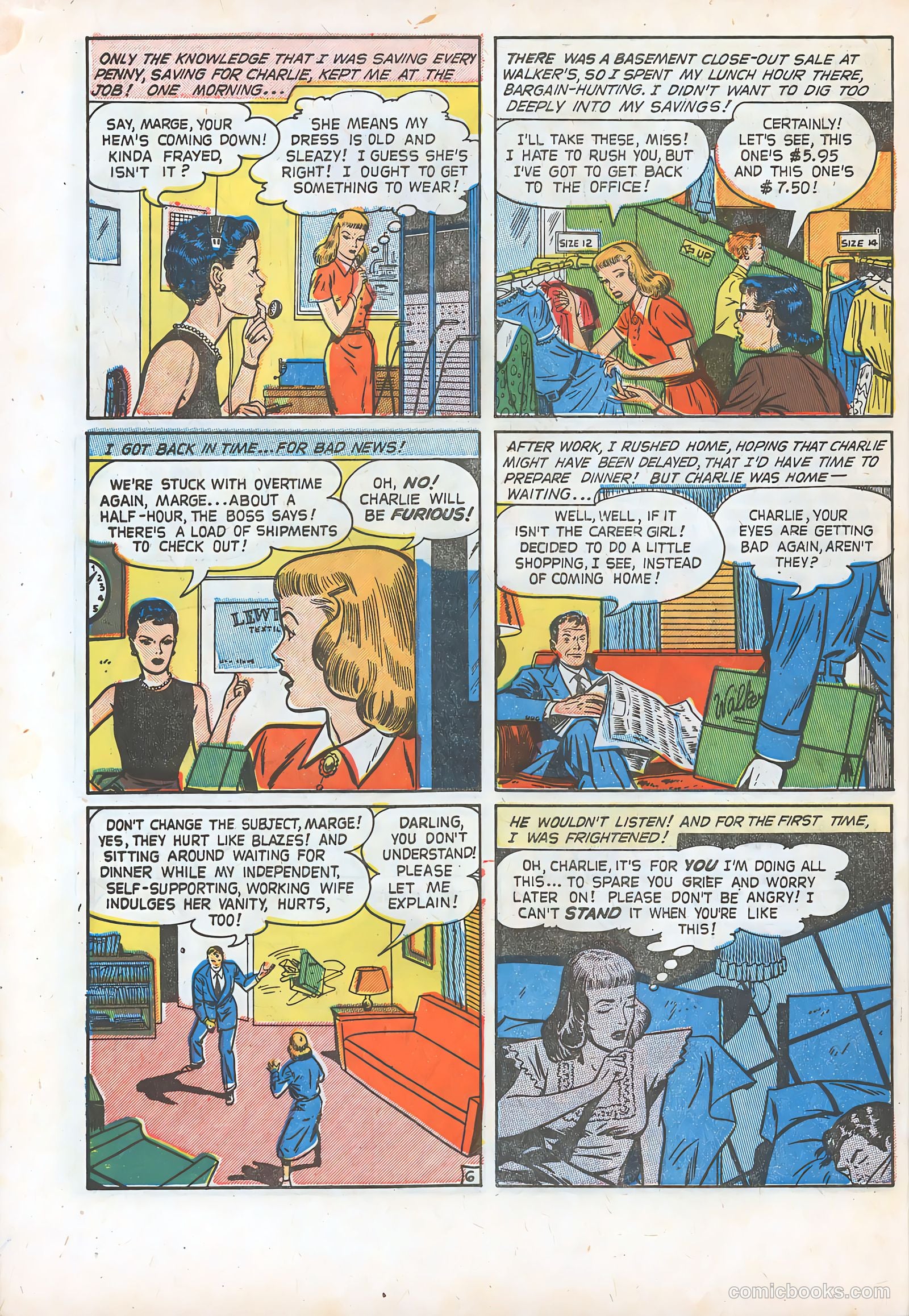 Romantic Marriage #23 (1954) — page 32 of 36