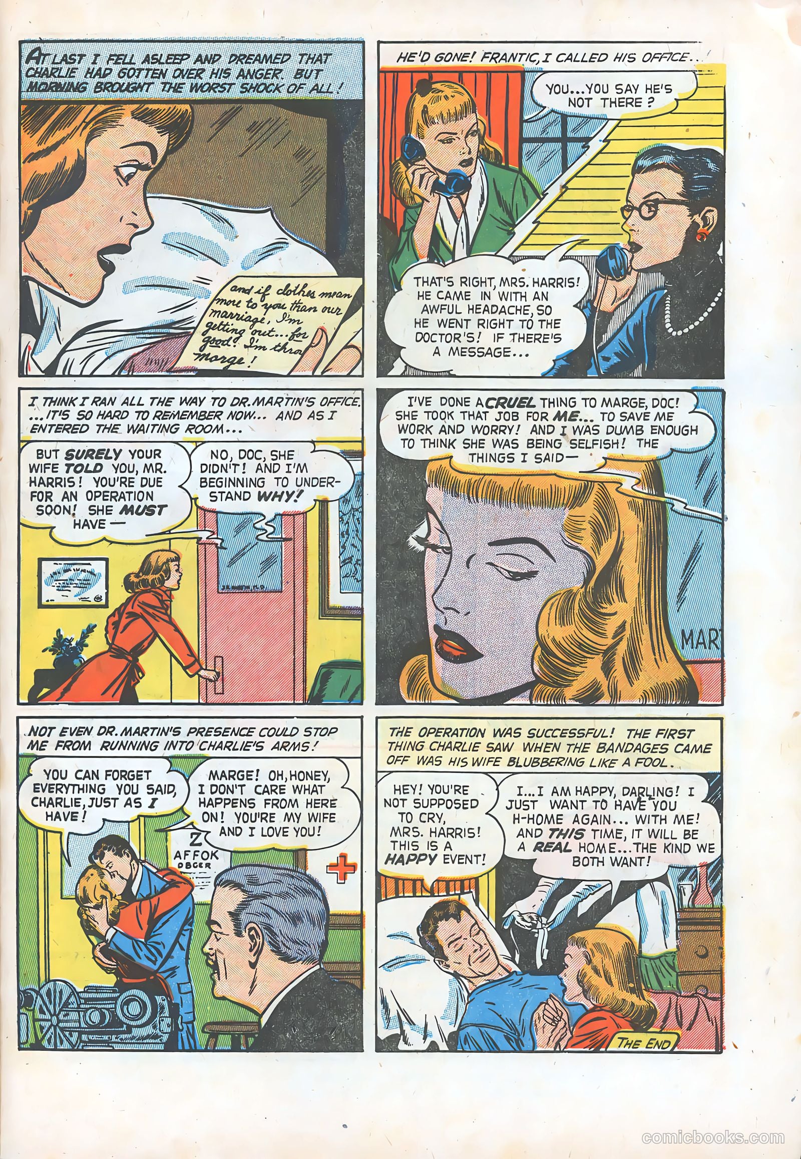 Romantic Marriage #23 (1954) — page 33 of 36