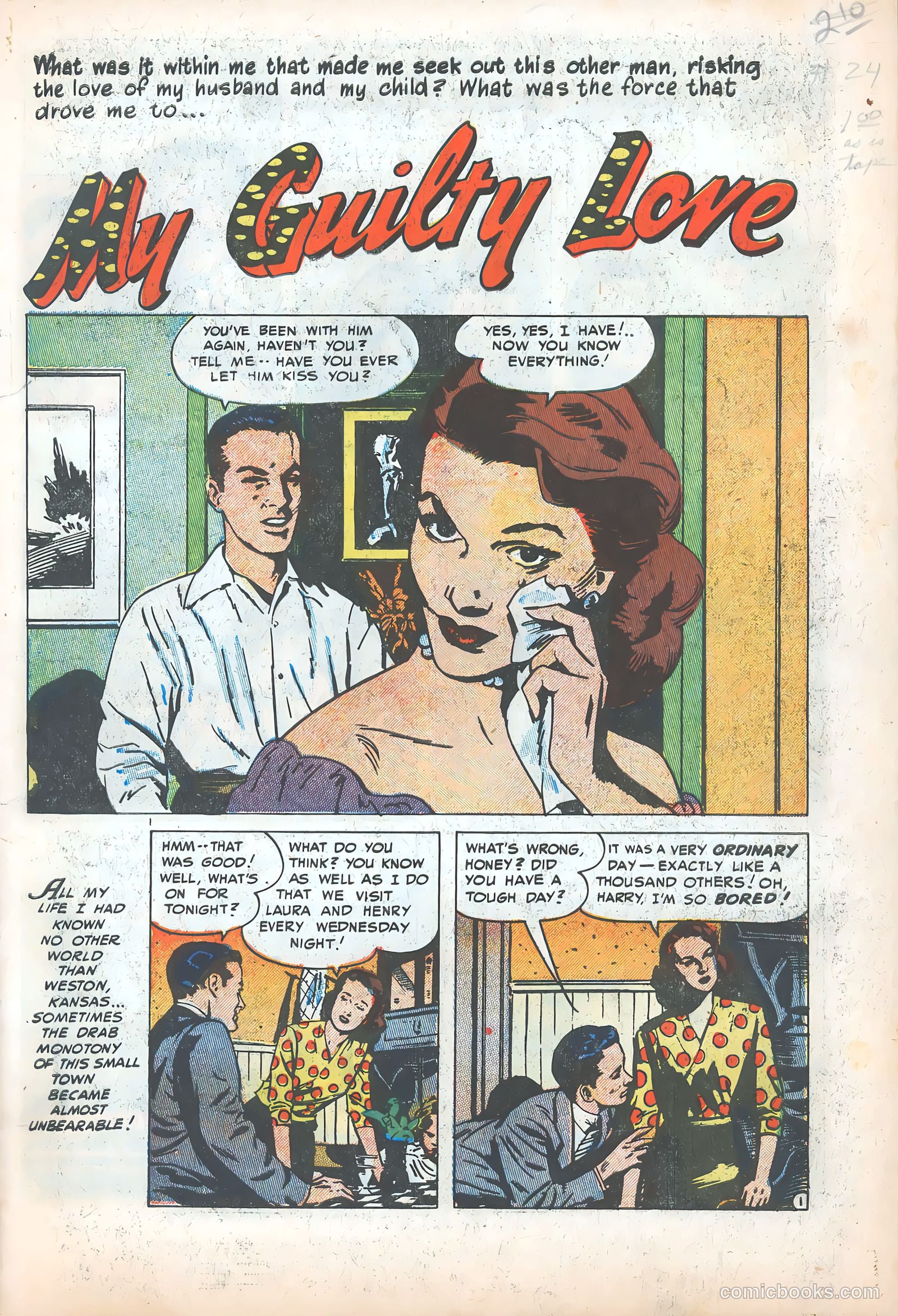 Romantic Marriage #24 (1954) — page 3 of 36