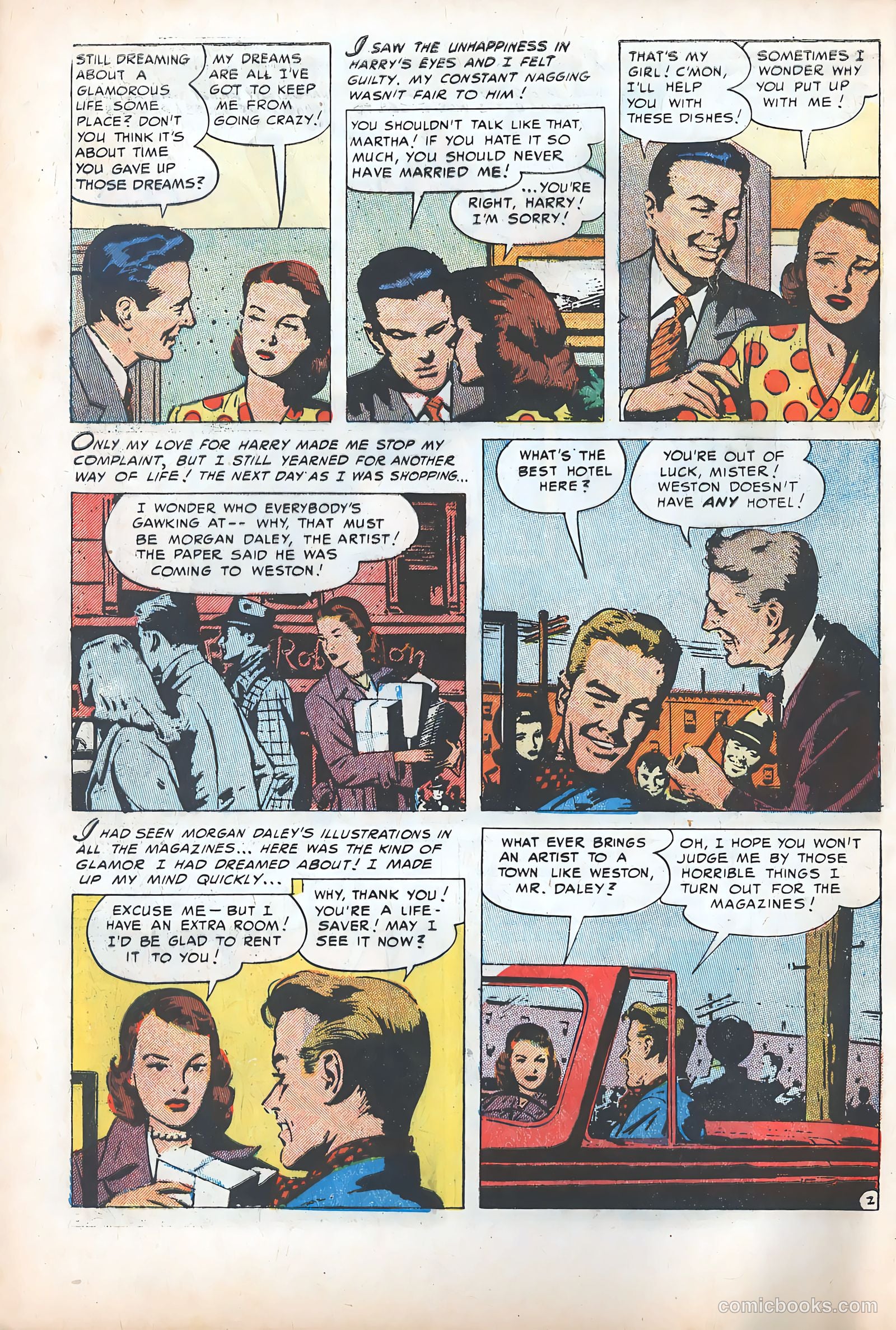 Romantic Marriage #24 (1954) — page 4 of 36