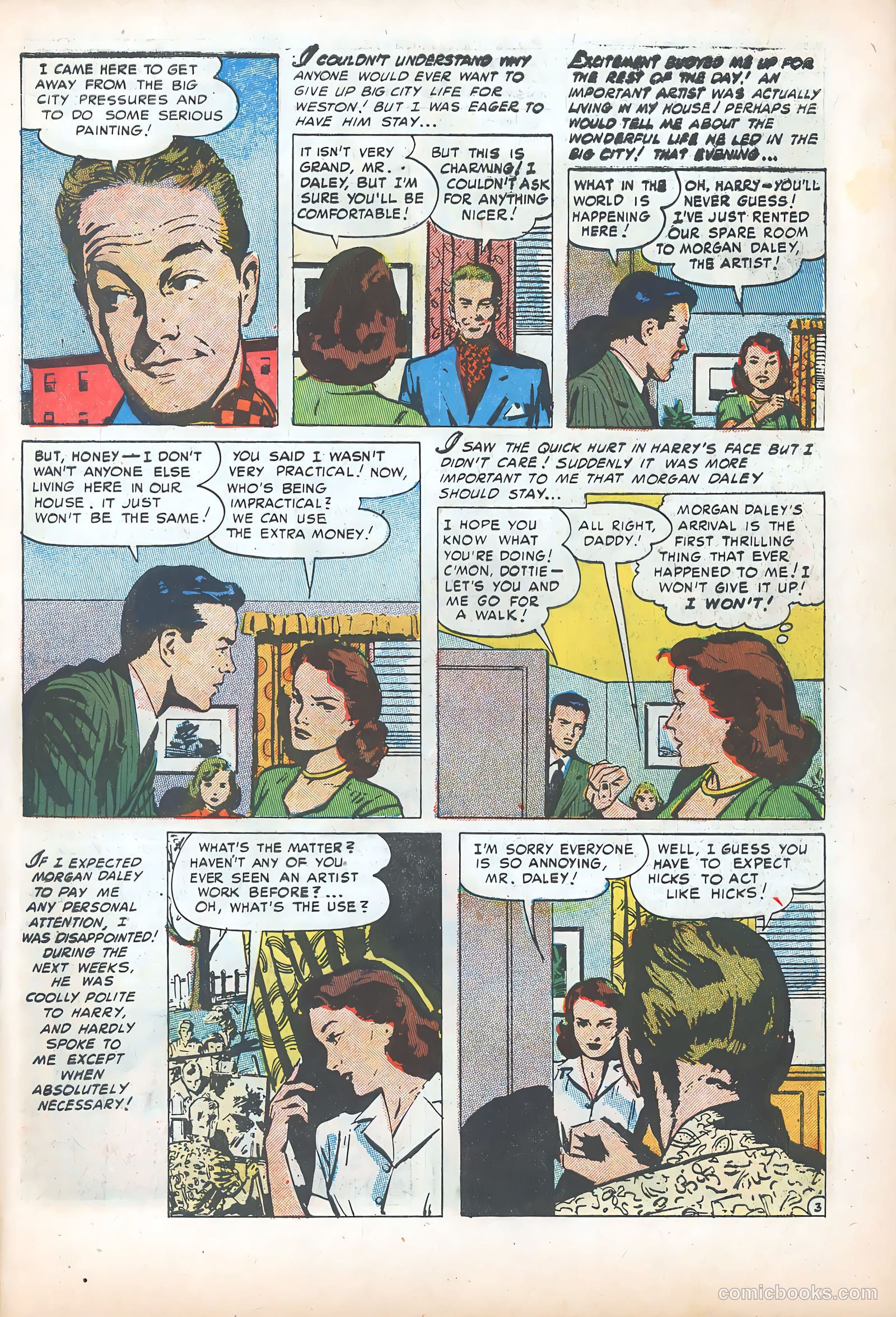Romantic Marriage #24 (1954) — page 5 of 36