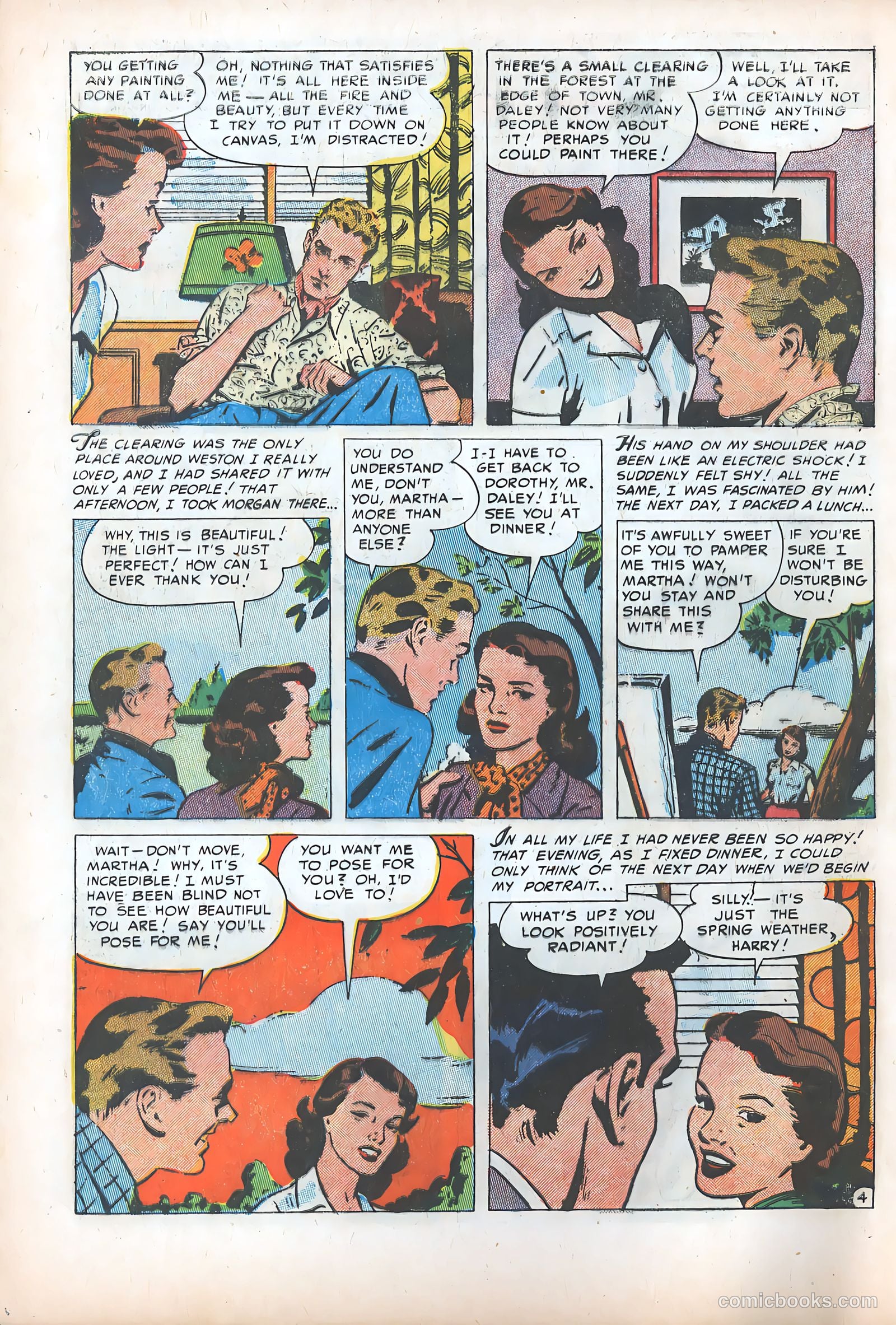 Romantic Marriage #24 (1954) — page 6 of 36