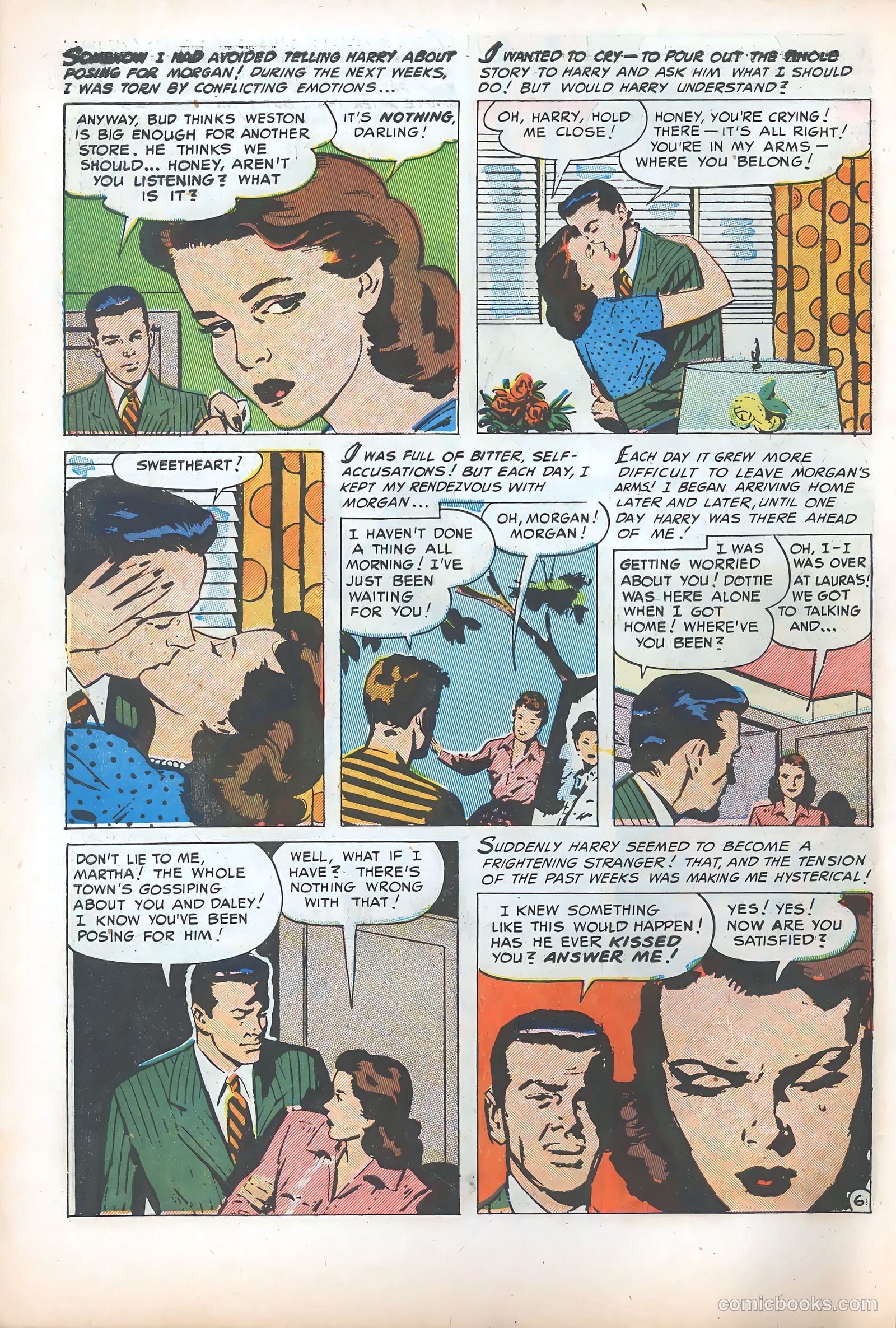 Romantic Marriage #24 (1954) — page 8 of 36