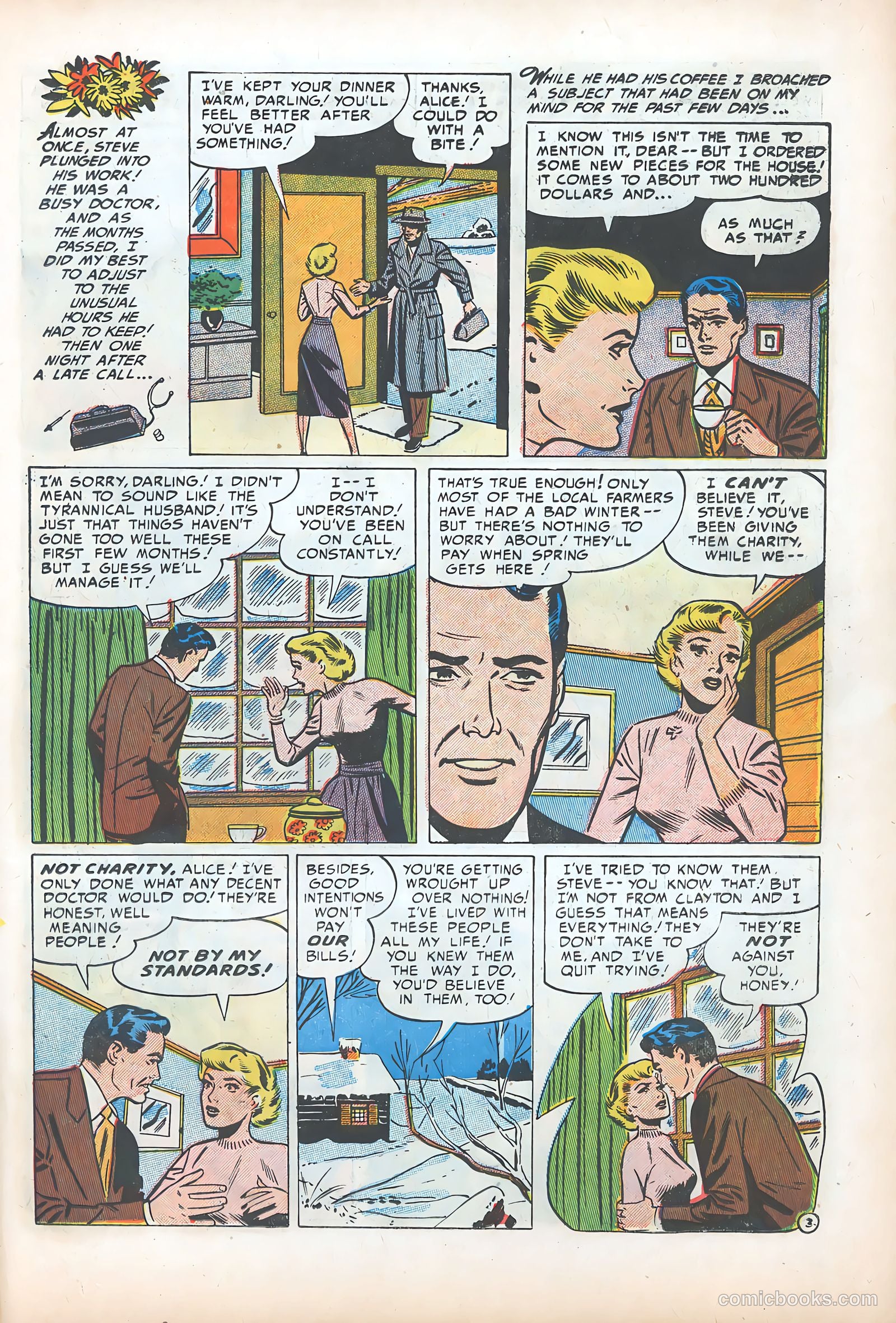 Romantic Marriage #24 (1954) — page 13 of 36