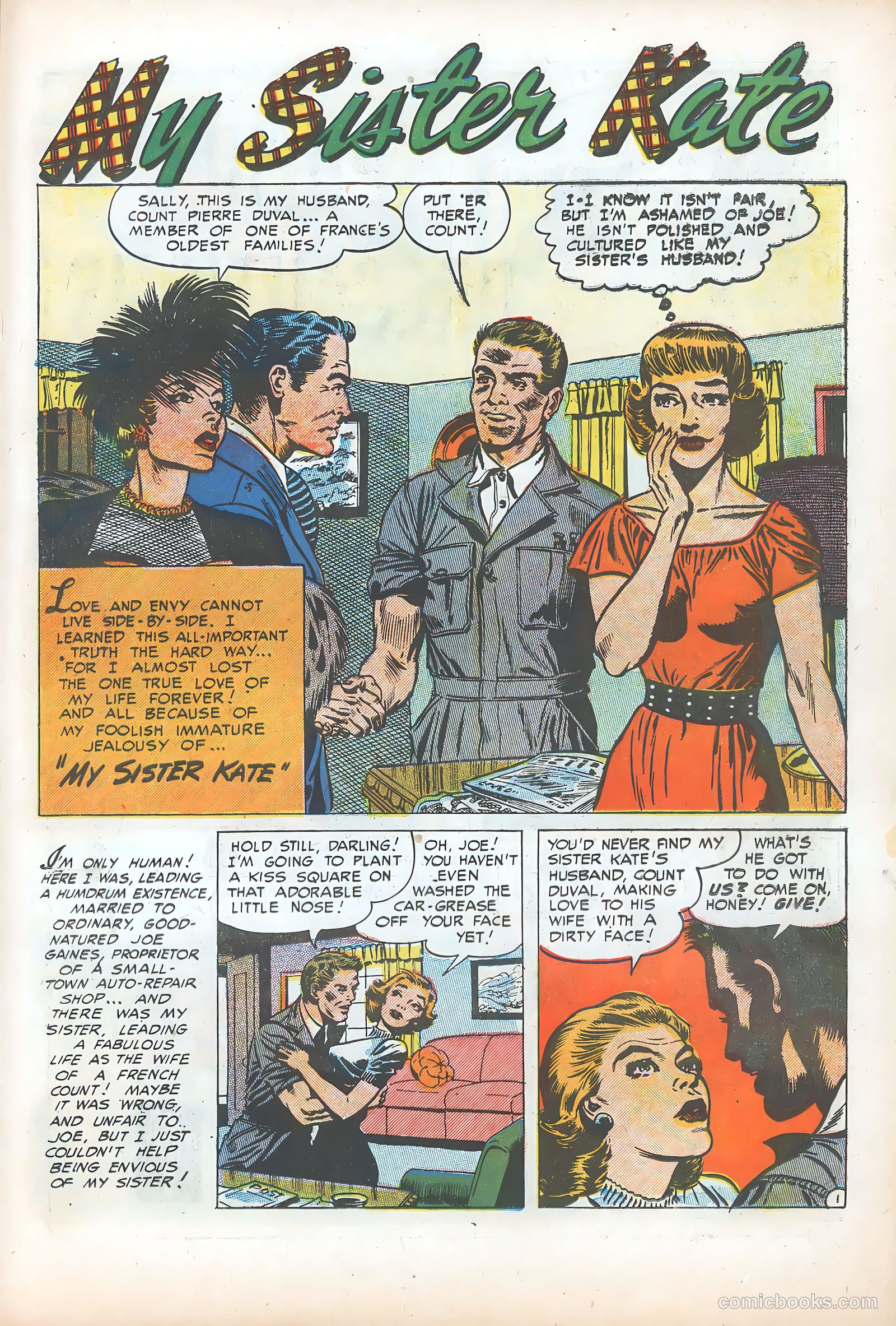 Romantic Marriage #24 (1954) — page 21 of 36