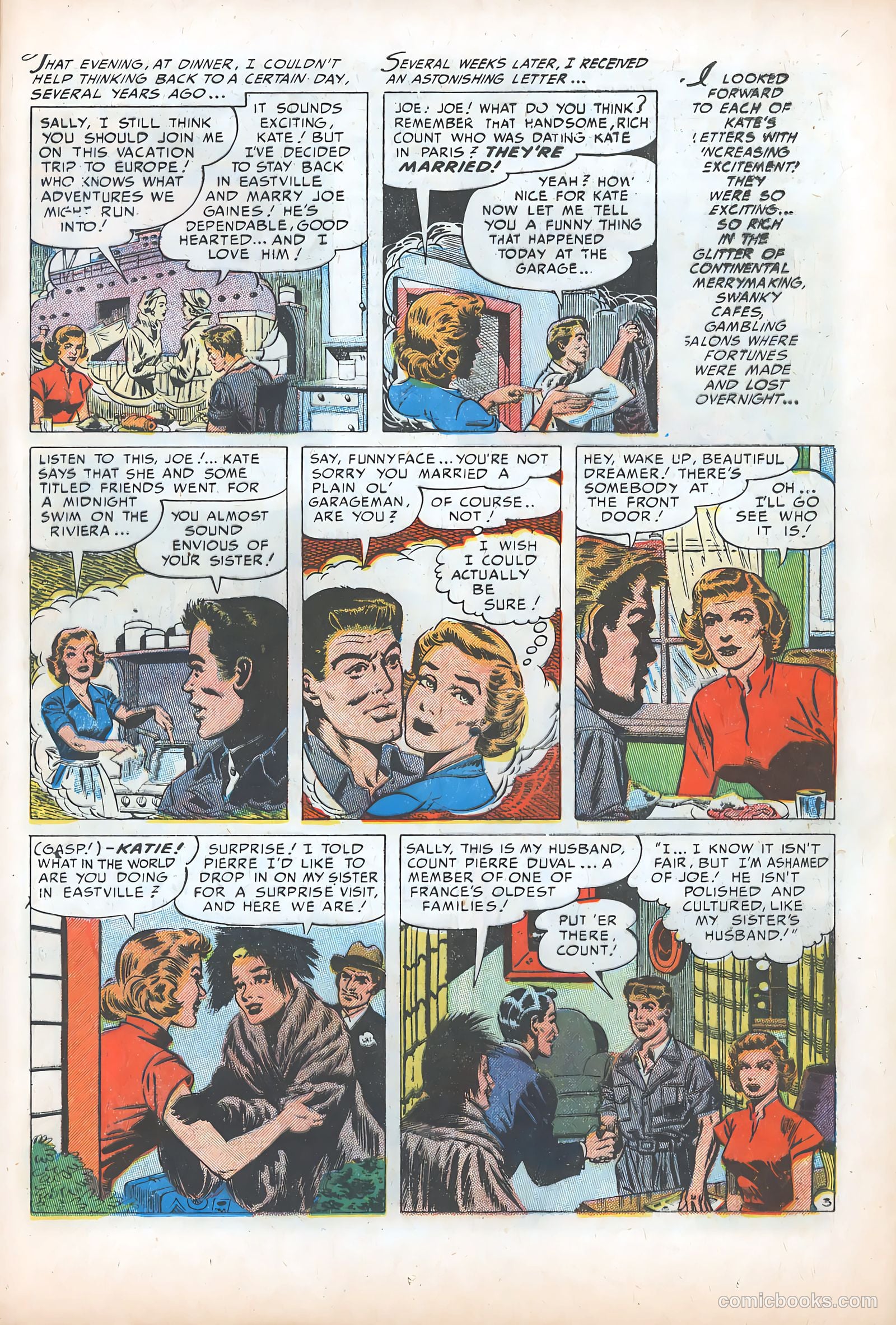 Romantic Marriage #24 (1954) — page 23 of 36