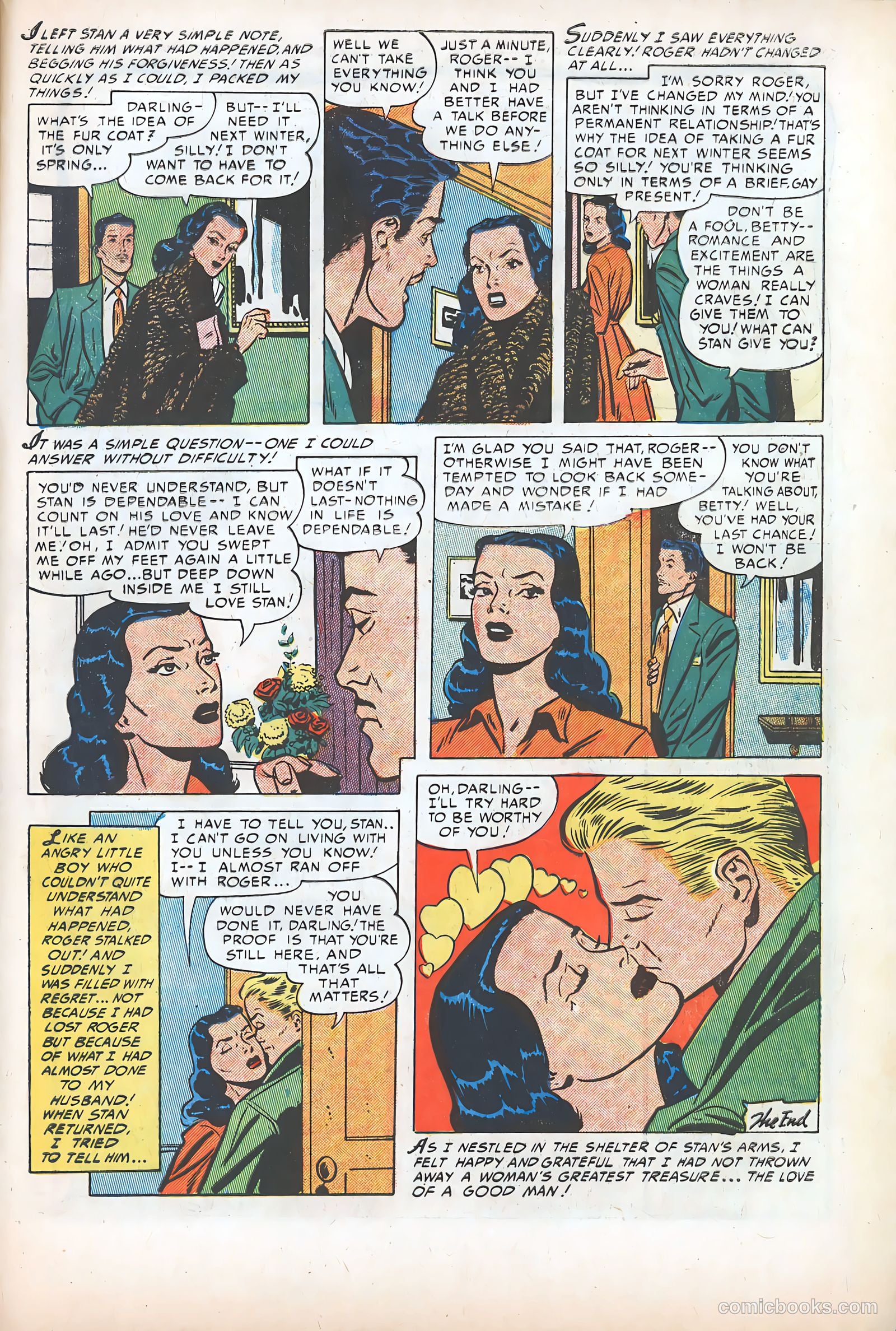 Romantic Marriage #24 (1954) — page 33 of 36