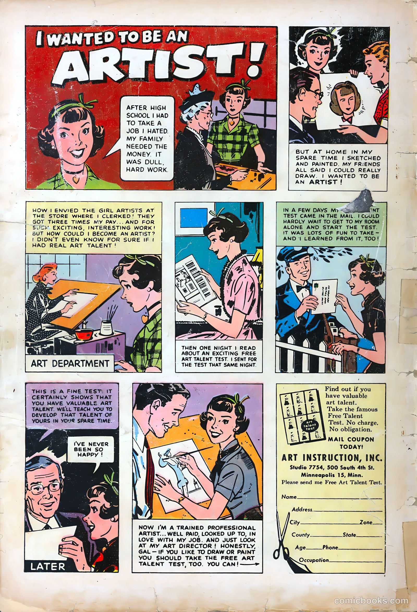 Romantic Marriage #24 (1954) — page 36 of 36