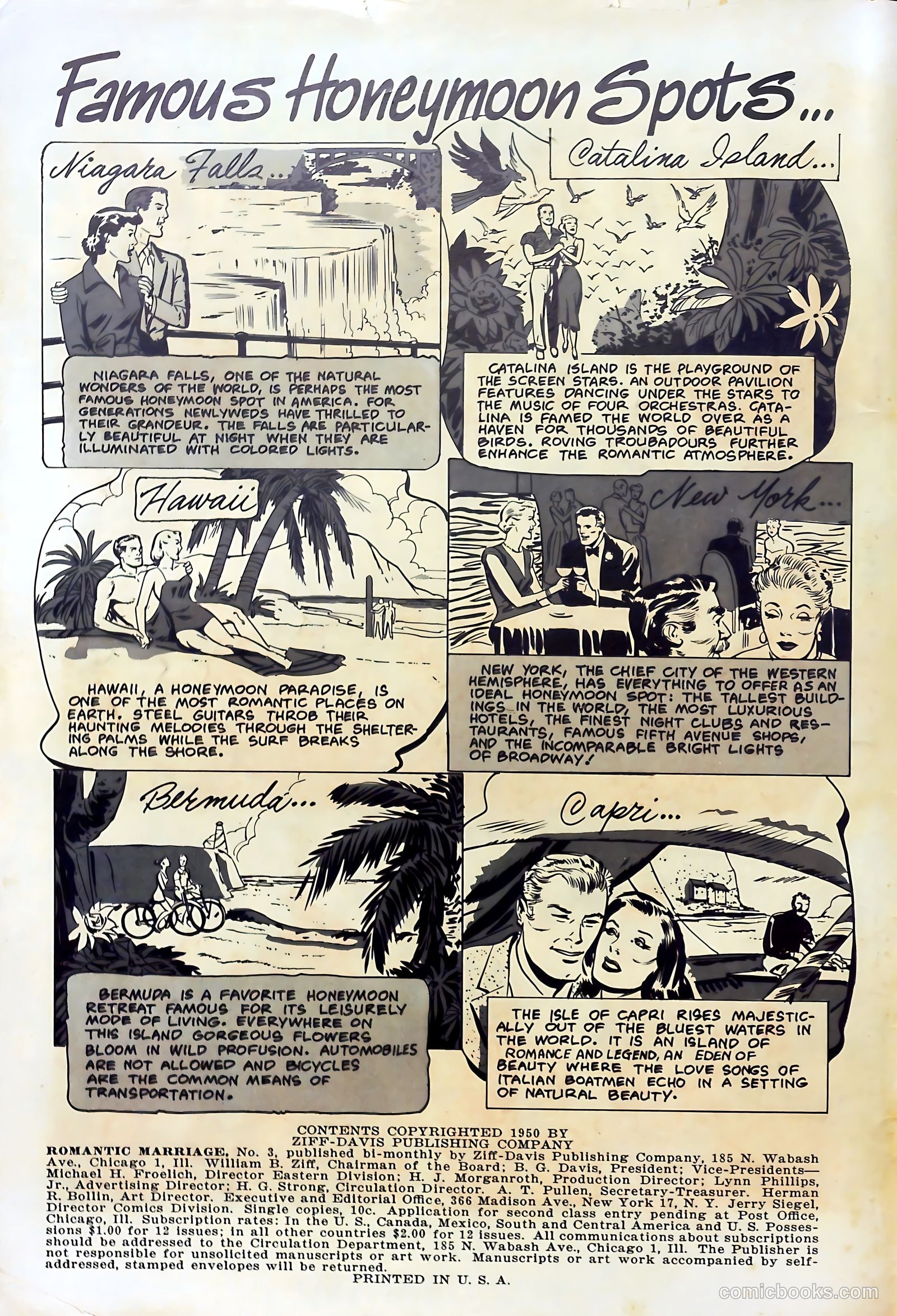 Romantic Marriage #3 (1950) — page 2 of 52